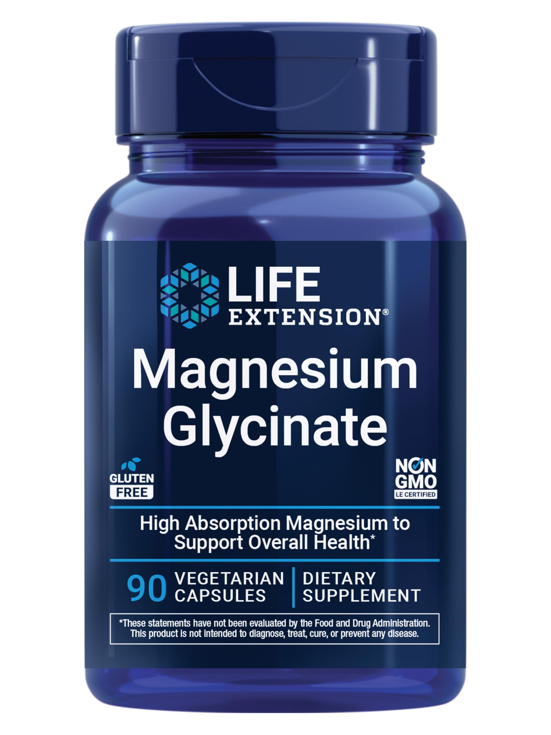 Life Extension Magnesium Glycinate Capsule 90 Count