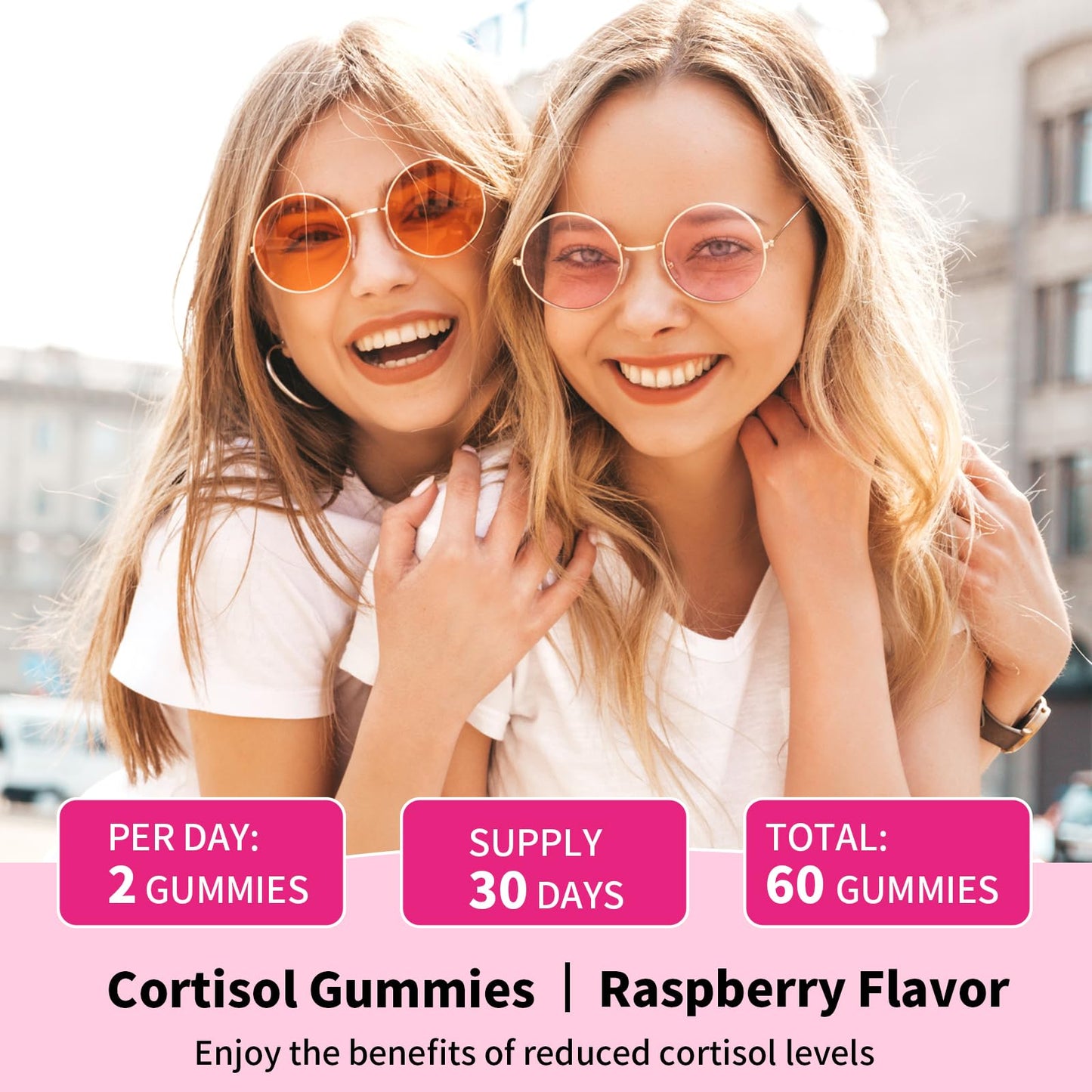 YXSW Cortisol Gummies 120 Count
