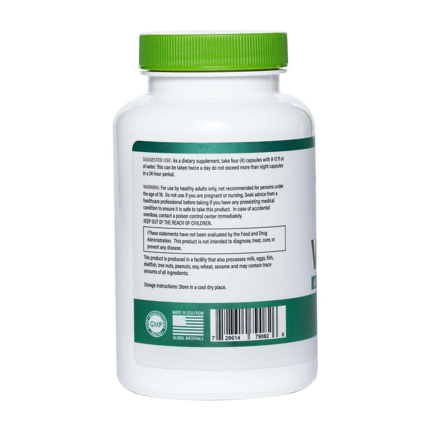 Leviathan Wellness Virility - Men's Potency Support Capsules, 120 Count