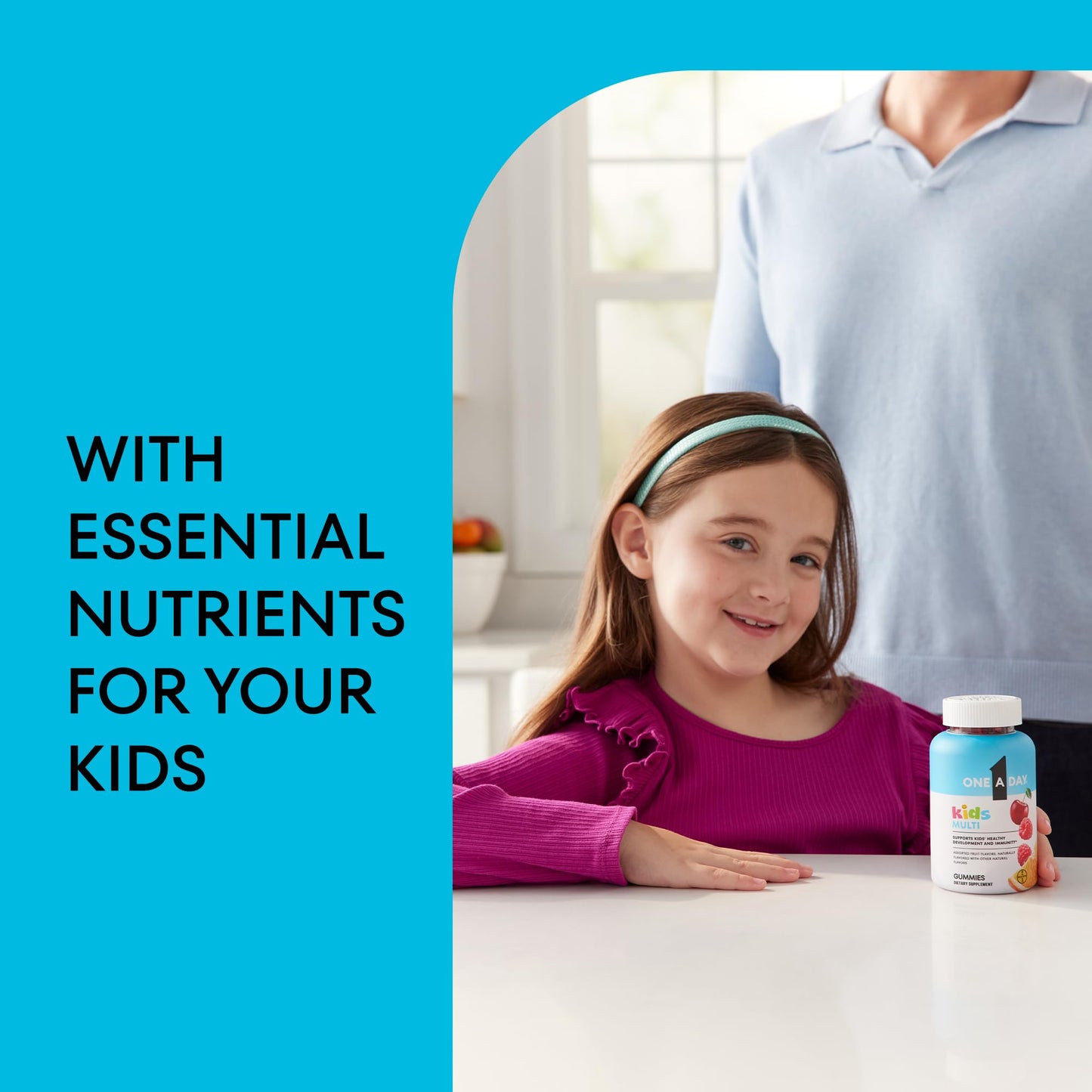 ONE A DAY Kids Multivitamin Gummies 60 Count