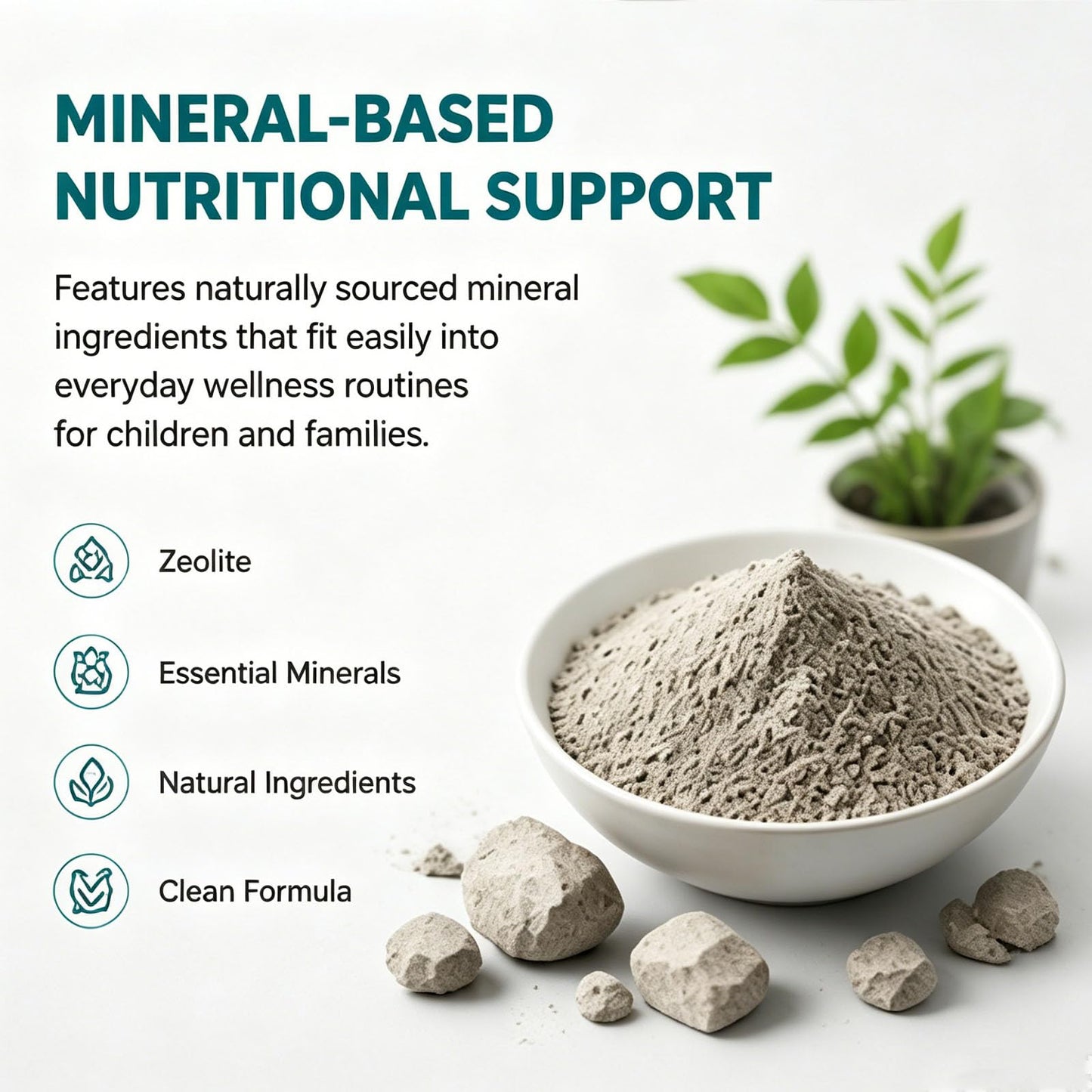 Tilly Bare Novali Zeolite Kids Gummies, Multivitamin Gummies for Daily Wellness Support, 60 Gummies