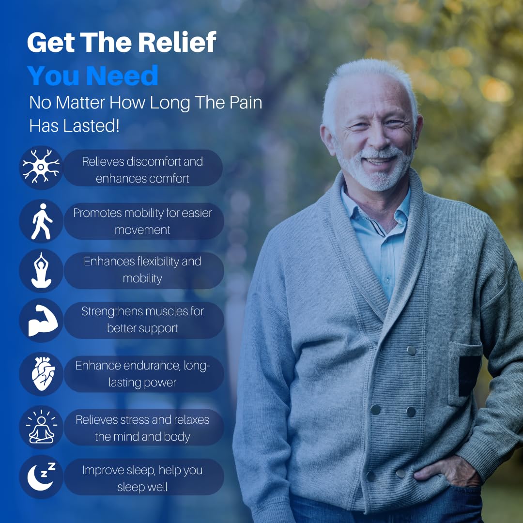 LSchenyue Sciatica Nerve Pain Relief Capsules - Botanical Extracts, Carefully Selected Ingredients, 120 Count