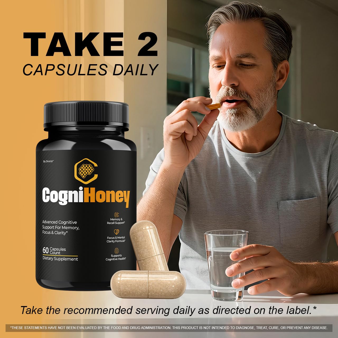 OVICIA CogniHoney Capsules 180 Capsules