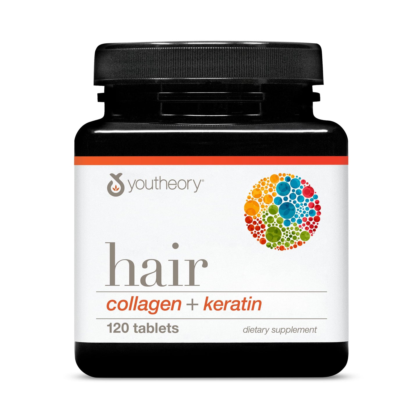 Youtheory Hair Collagen + Keratin 120 Tablets