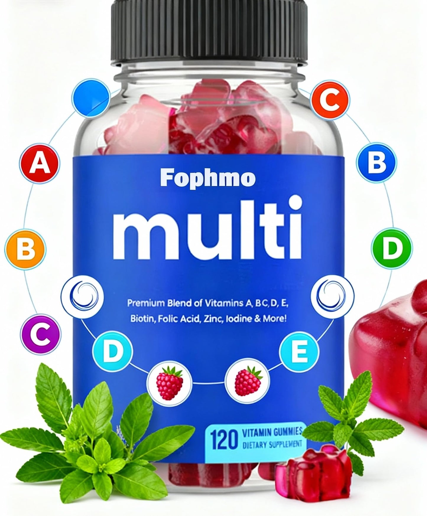Fophmo Multivitamin Gummies 120 Count