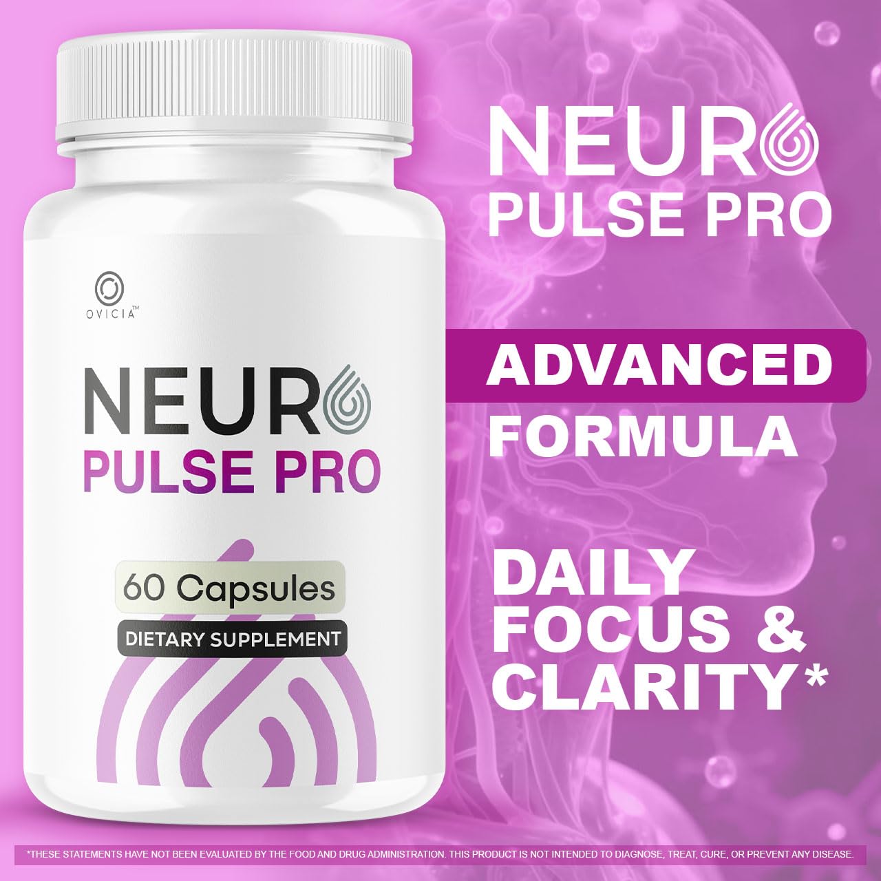 OVICIA Neuro Pulse Pro Capsules 120 Capsules