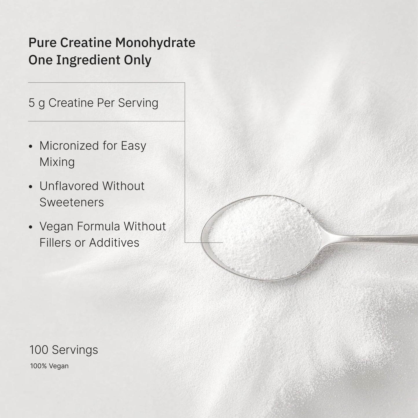 NATUREVOL Creatine Monohydrate Powder, 17.64 oz