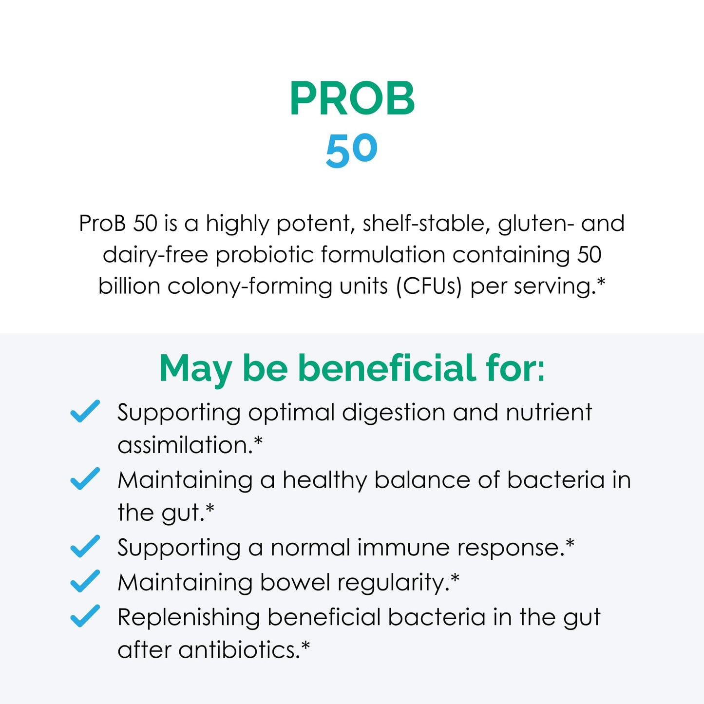 Rootcology ProB 50 Probiotic Capsules, 30 Count