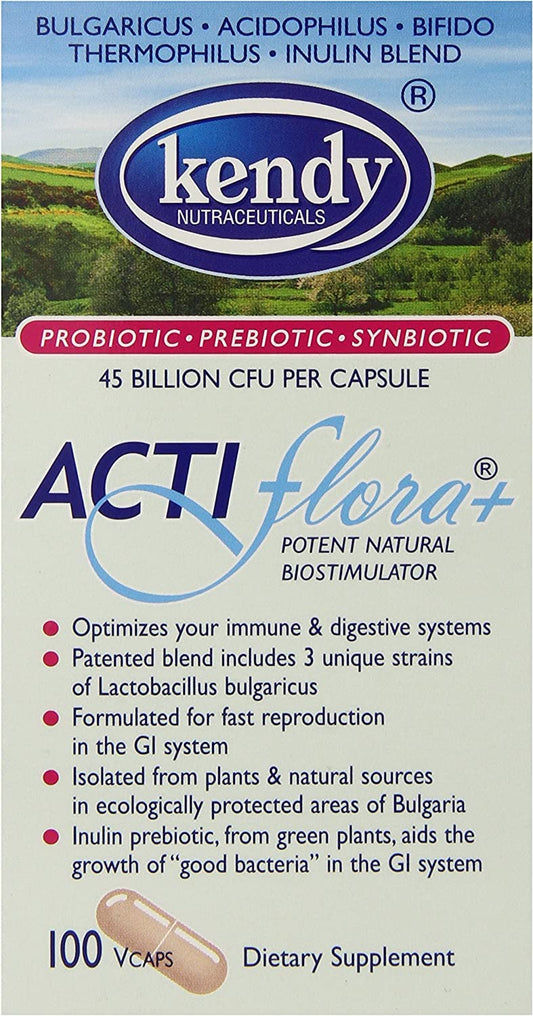 Kendy Actiflora+ Potent Natural Biostimulator Capsule 100 Count