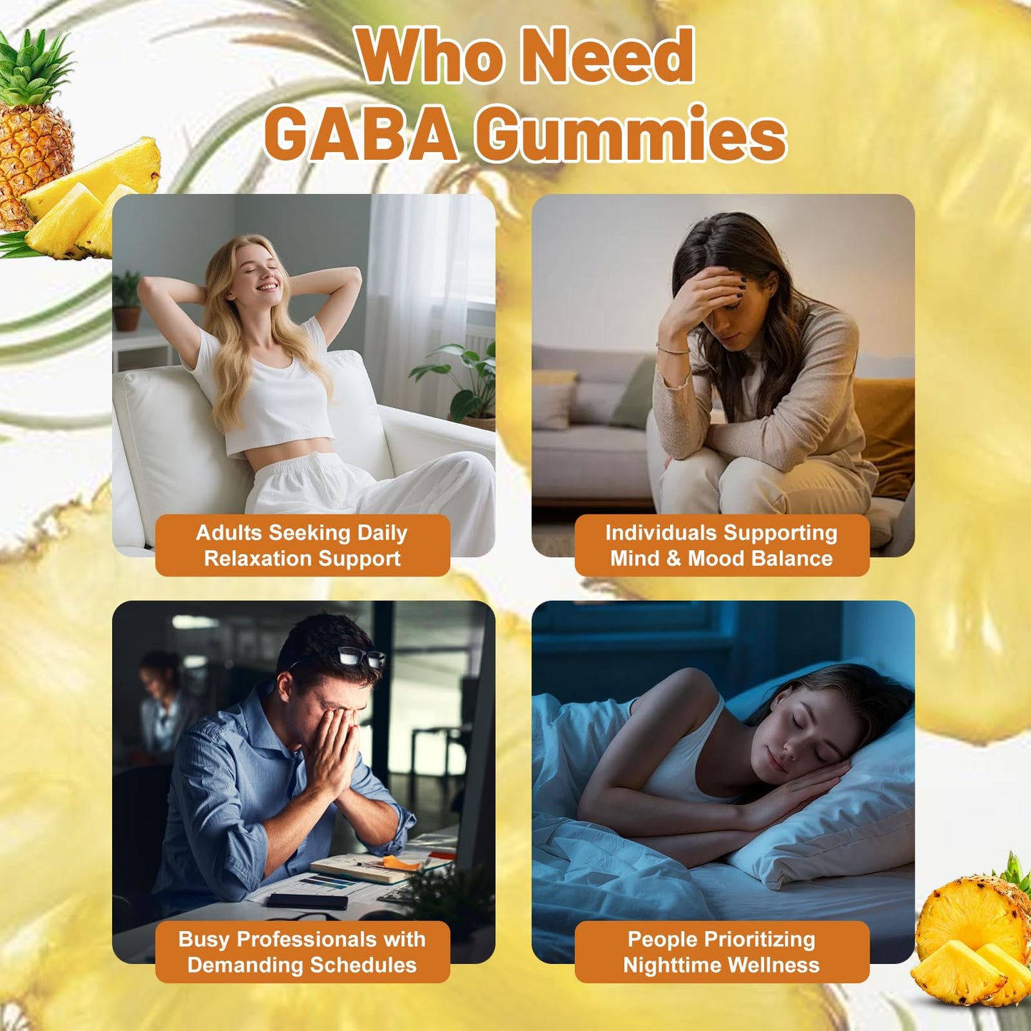 Agumoon GABA Gummies 60 Gummies