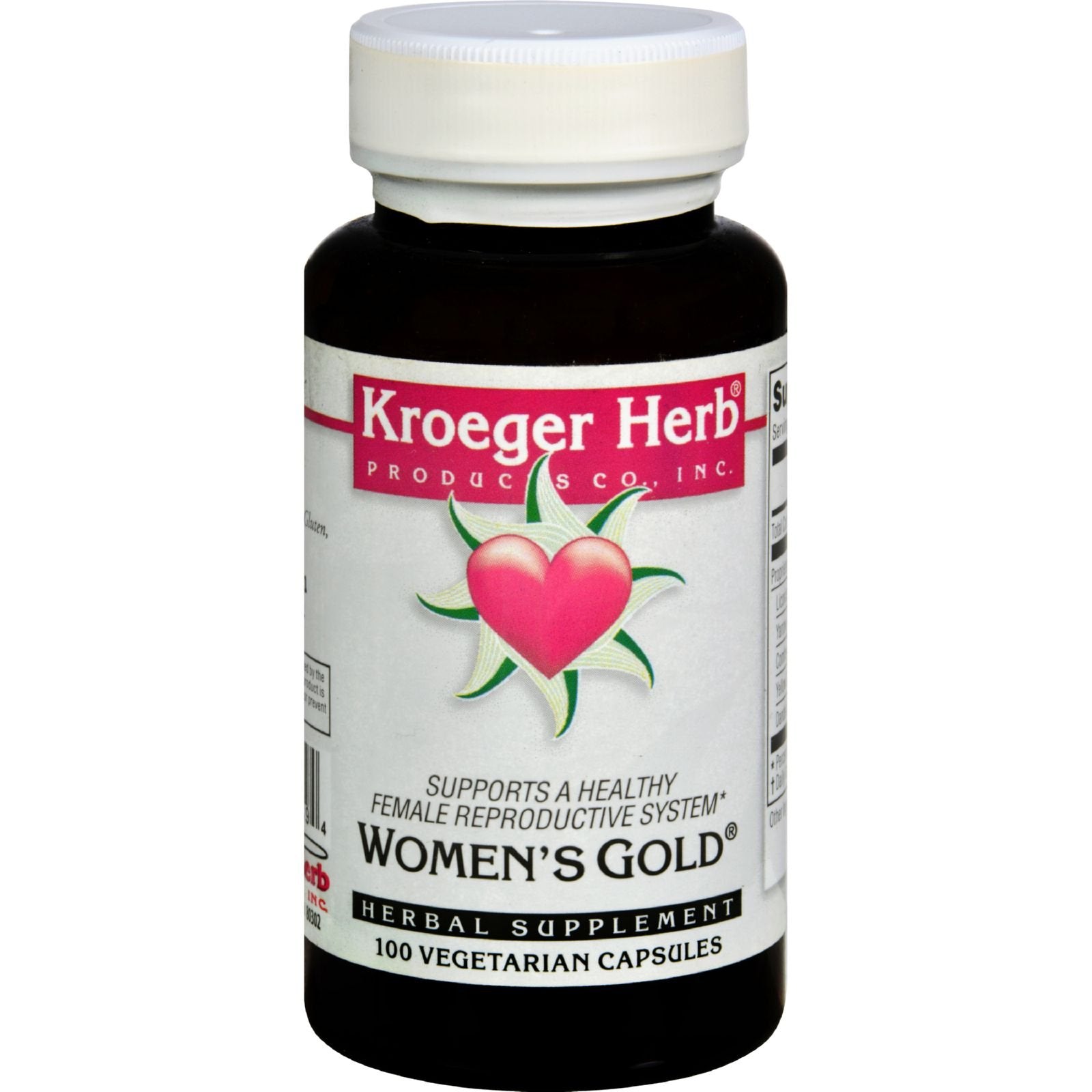Kroeger Herb Products Women's Gold Capsule, 300 Count