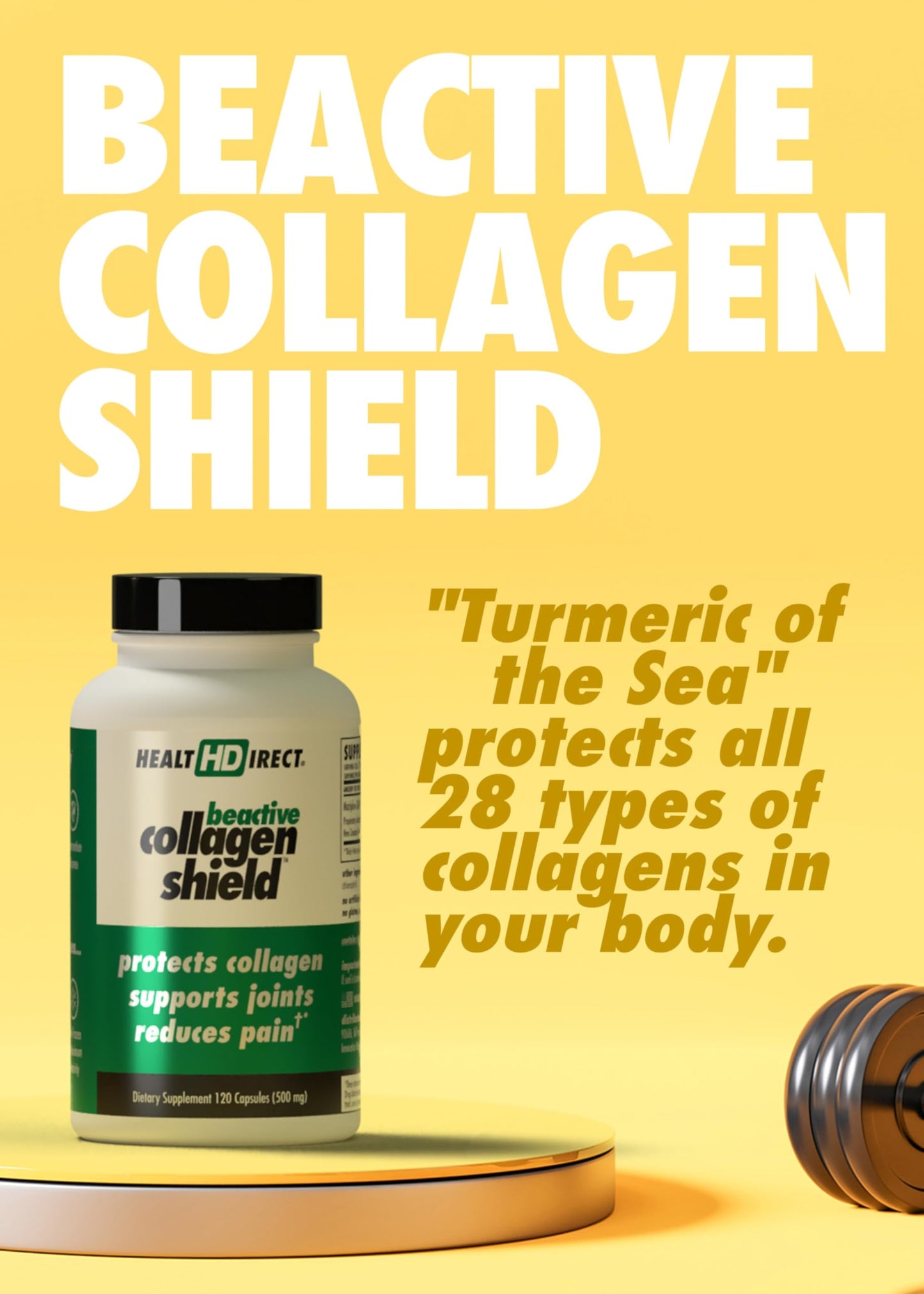 HEALTH DIRECT BeActive Collagen Shield 120 Capsules