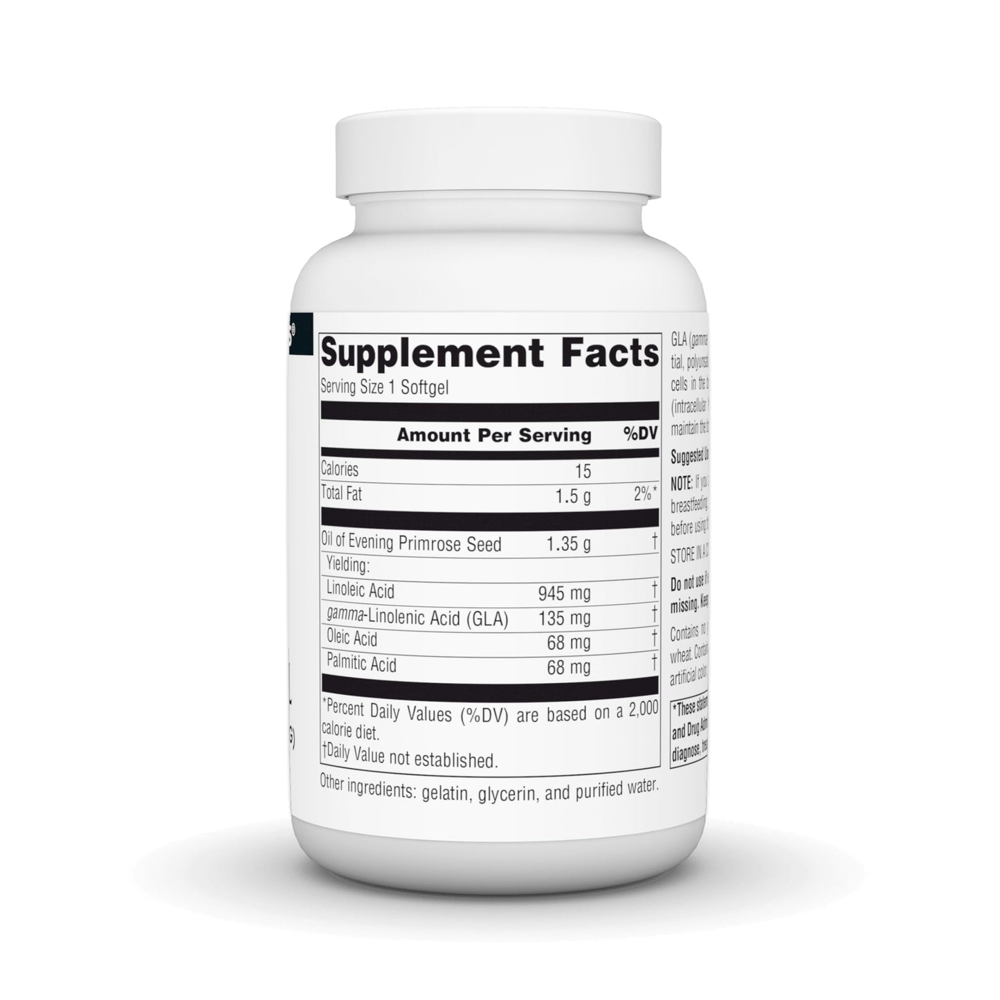 Source Naturals Evening Primrose Oil Softgels 60 Count