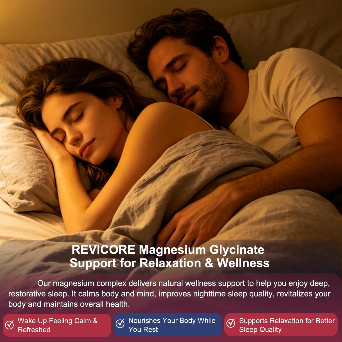 REVICORE Magnesium Complex 1000mg 8-in-1 Capsules, 90 Count