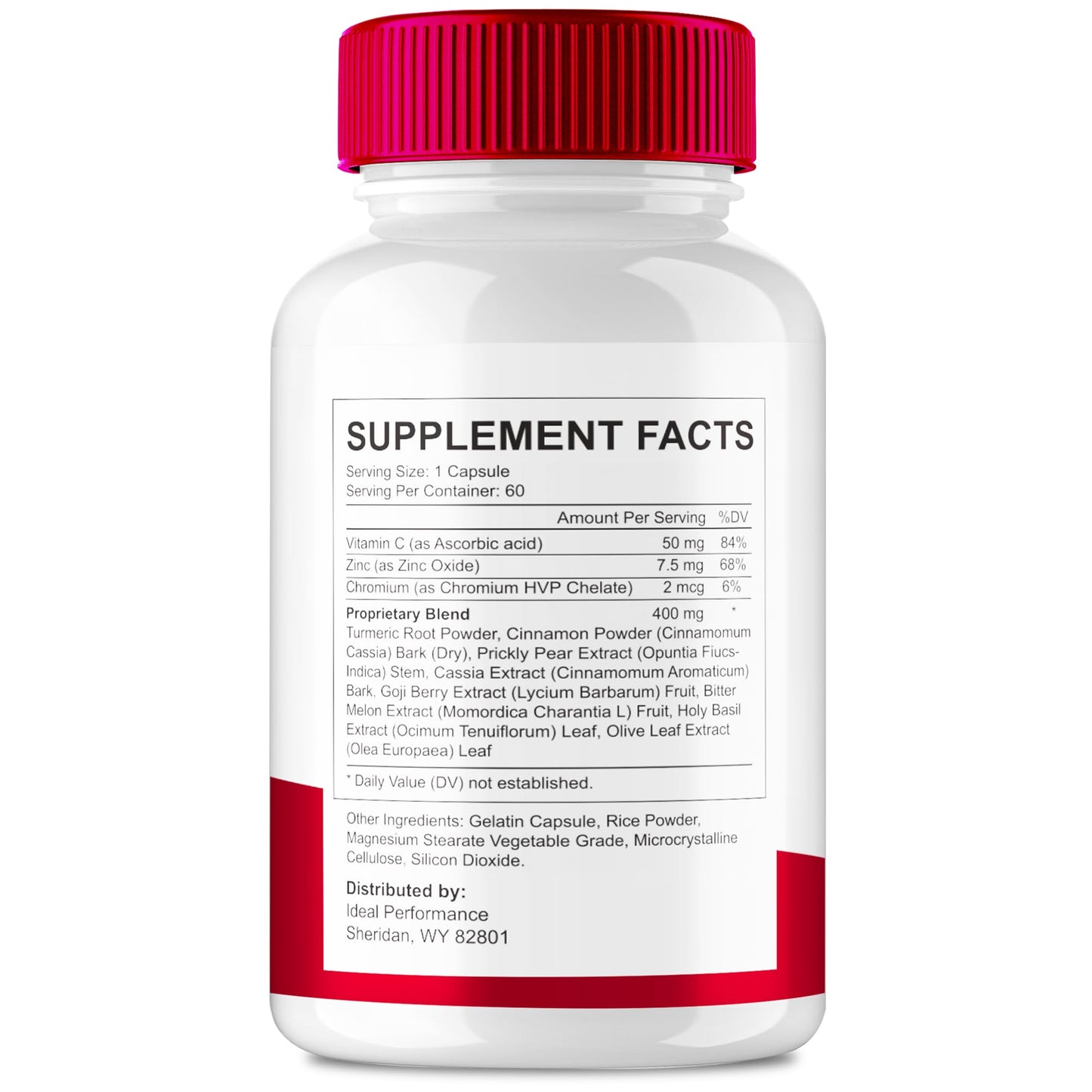 IDEAL PERFORMANCE Glucoren Blood Support Capsules 60 Count