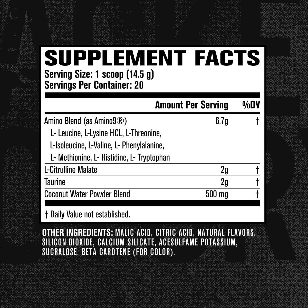 Jacked Factory EAA Surge Essential Amino Acids Powder - EAAs & BCAAs Intra-Workout Supplement with L-Citrulline, Taurine, Pineapple Flavor, 10.23 oz