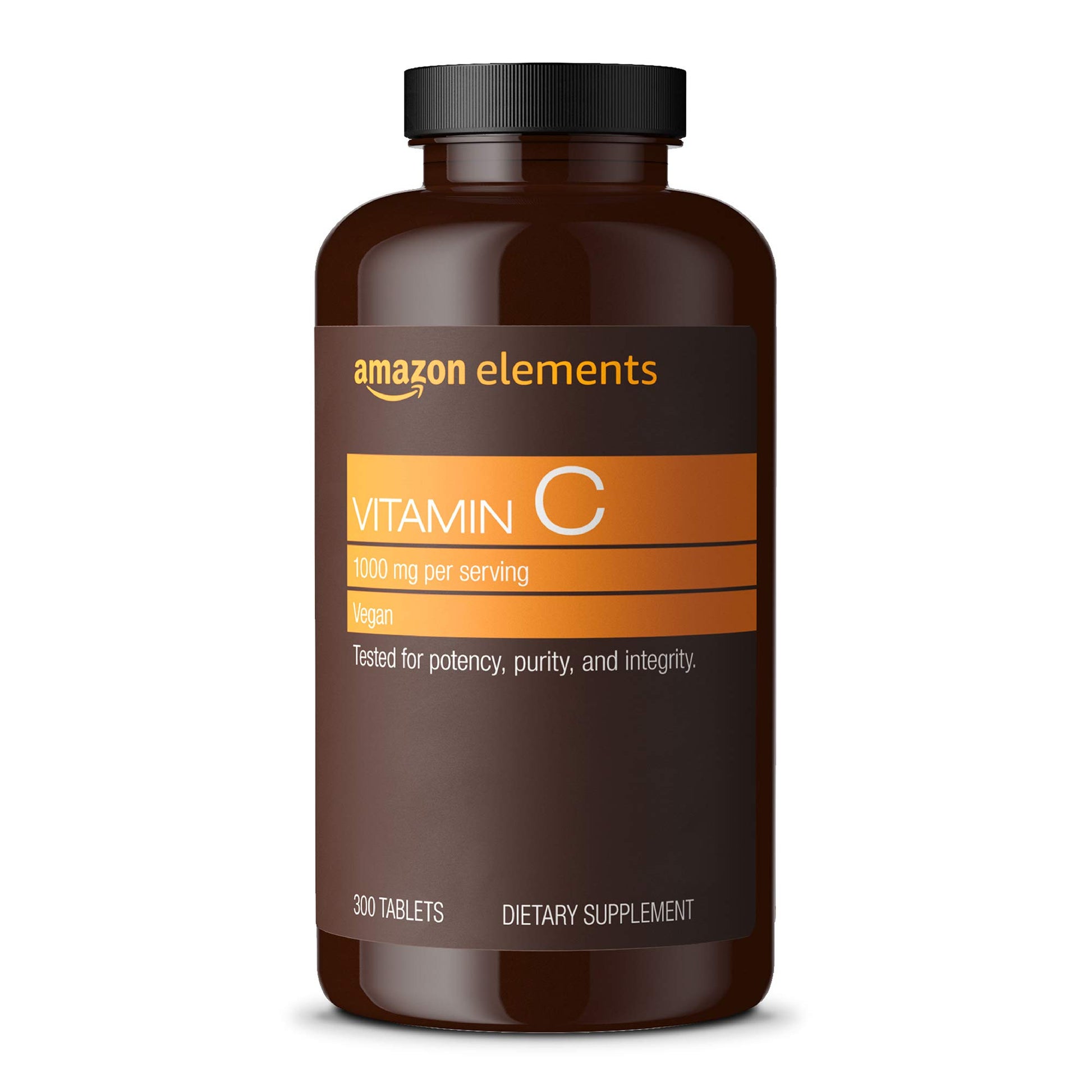 Amazon Elements Vitamin C 1000mg Tablet, 300 Tablets
