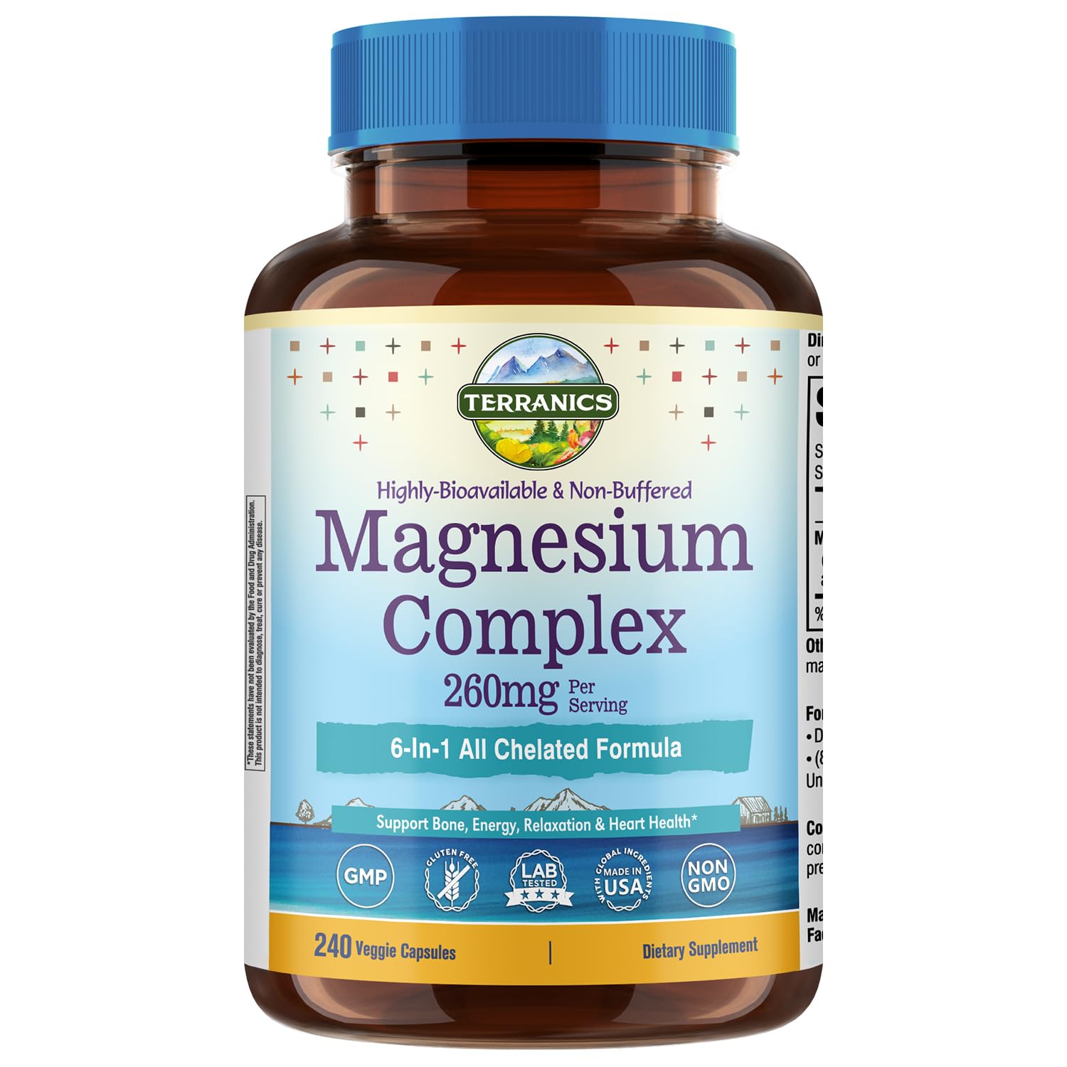 Terranics Magnesium Complex Capsule, 240 Capsules