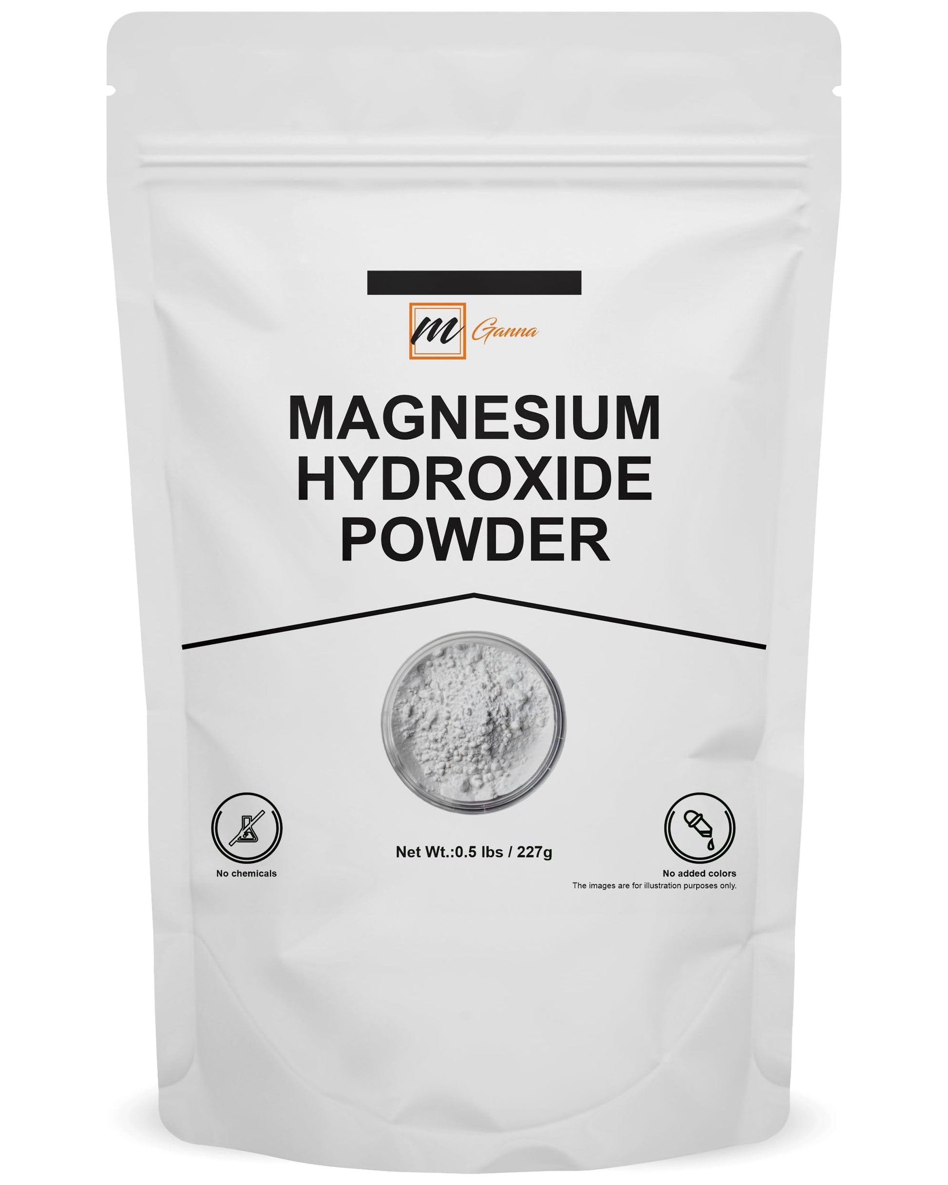mGanna Magnesium Hydroxide Powder 8 Ounce