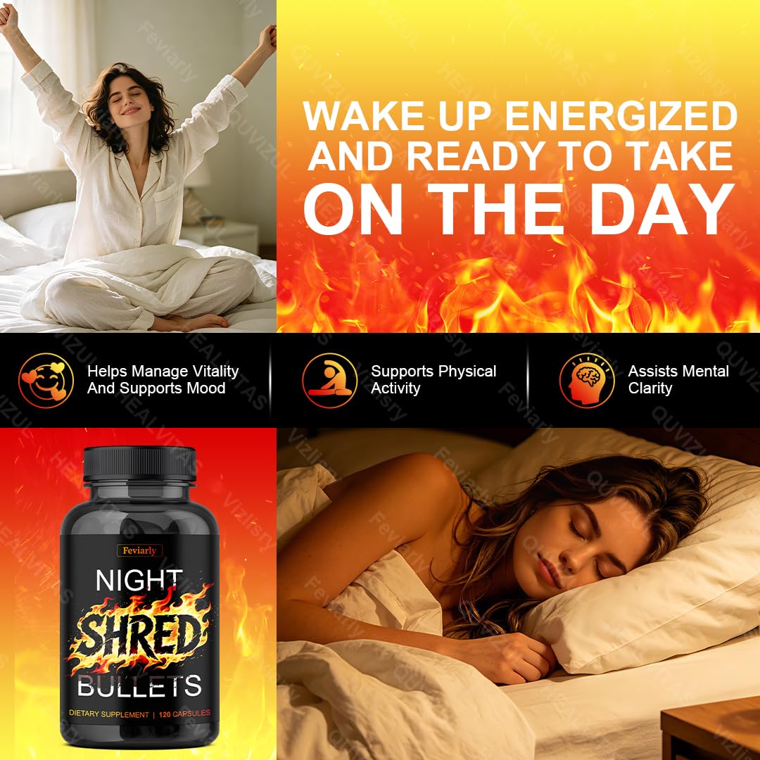 Feviarly Night Bullets Capsules 120