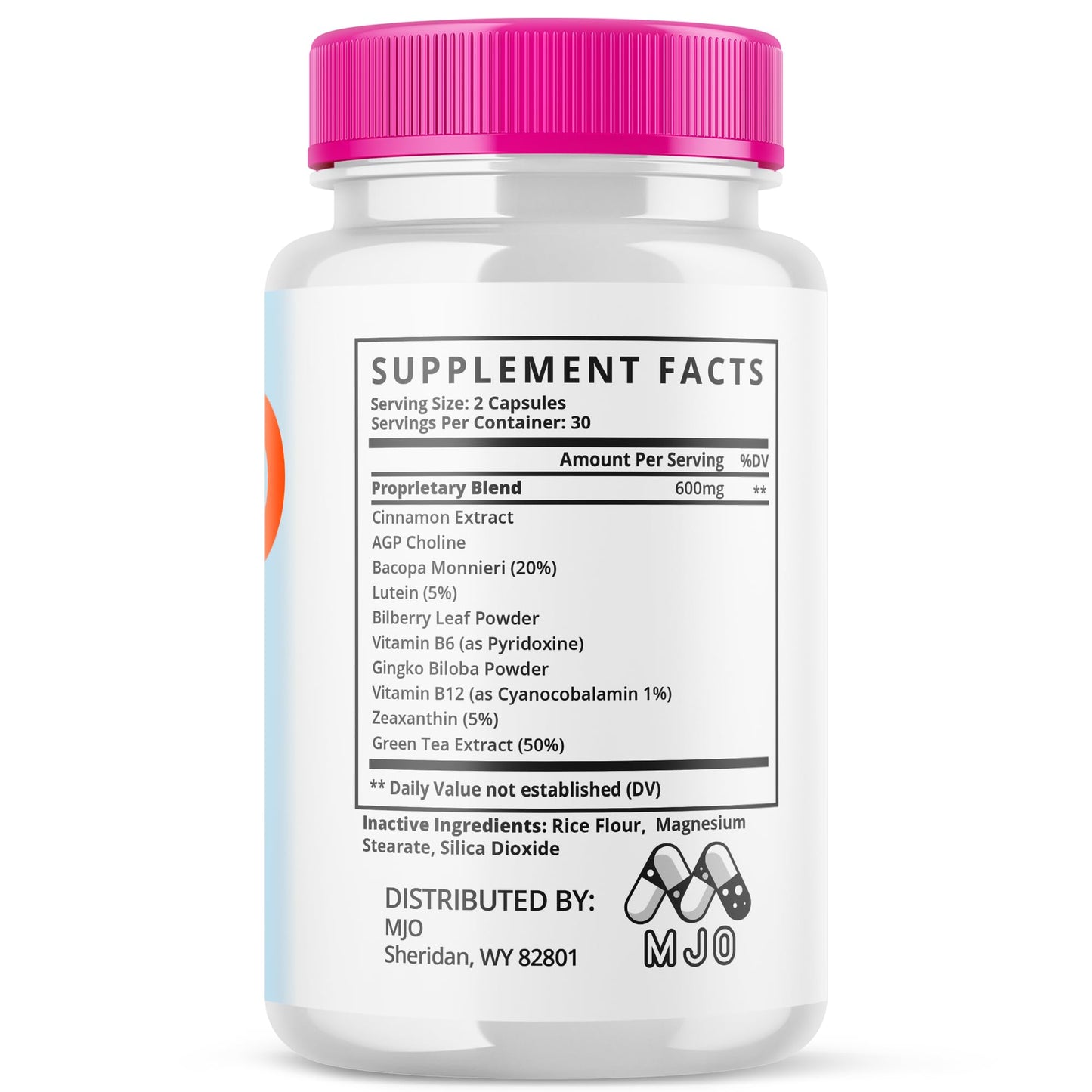 MJO Mitolyn Purple Peel Capsules, 300 Capsules