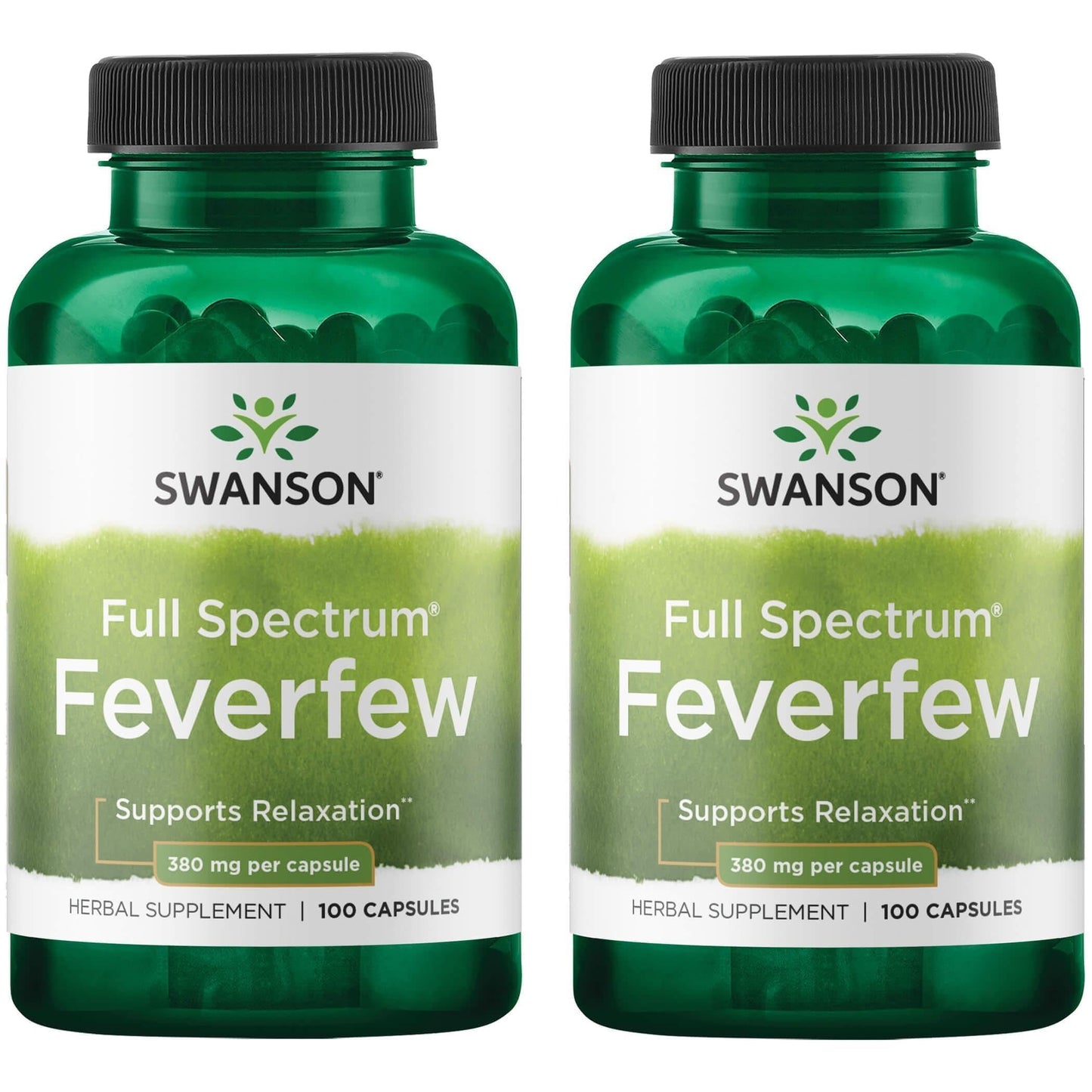 Swanson Feverfew 380 Milligrams Capsule 200 Count