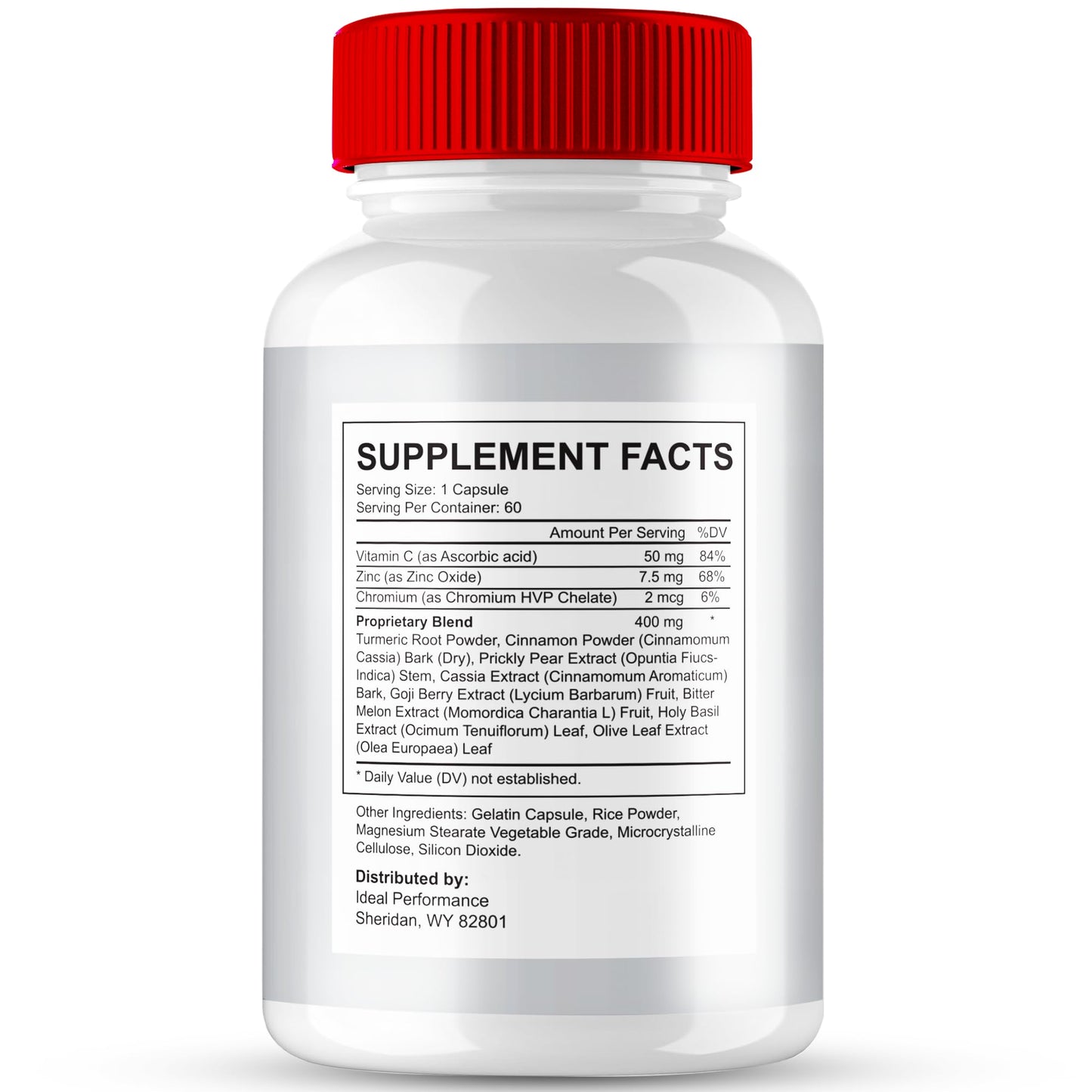 IDEAL PERFORMANCE Blood Stabilizer Advanced Blood Formula Capsules, 300 Capsules