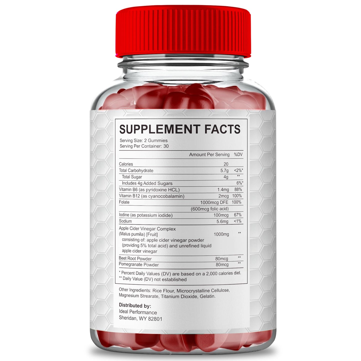 IDEAL PERFORMANCE Alpha TRT Gummies Gummy 60 Count