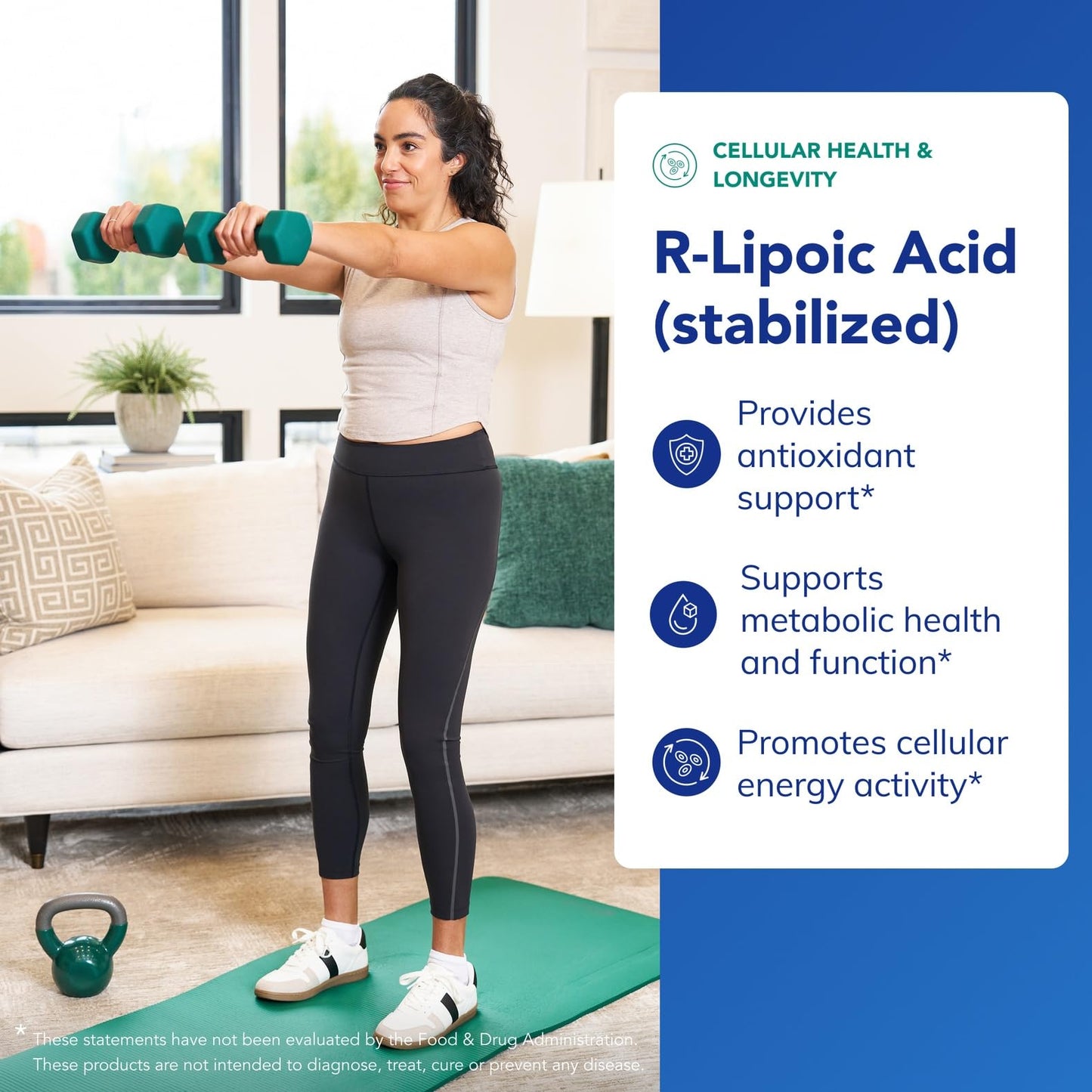 Pure Encapsulations R-Lipoic Acid (Stabilized) Capsules, 60 Count