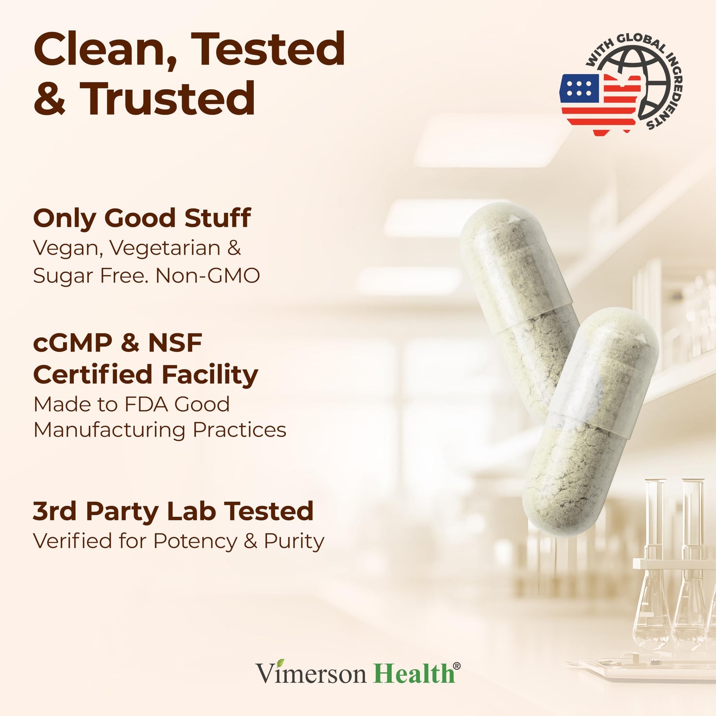 Vimerson Health Nattokinase Supplement, 60 Capsules