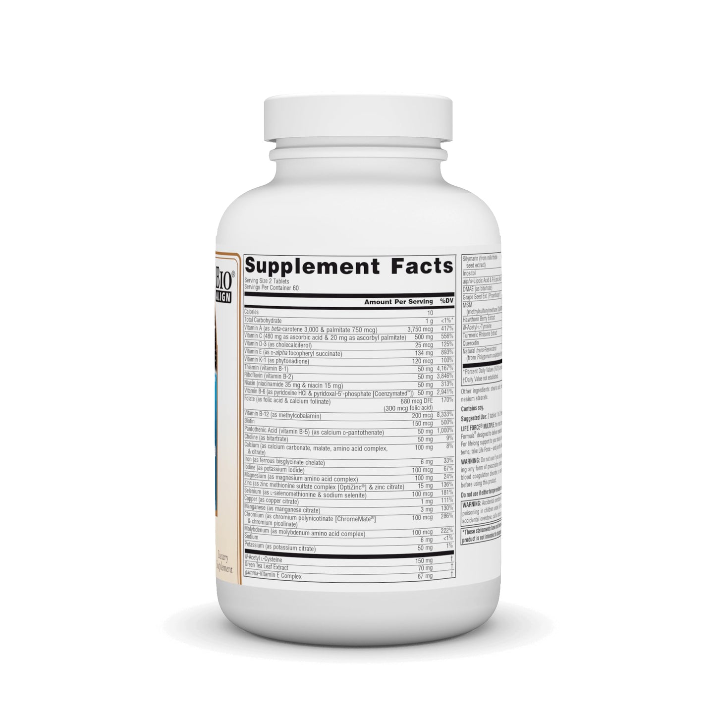 Source Naturals Life Force Multiple Daily Multivitamin, 120 Tablets