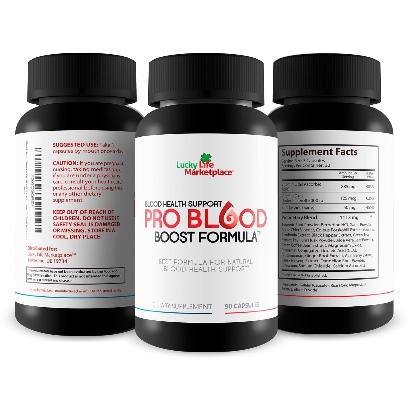 Generic Blood Health Support Pro Blood Boost Formula Capsule, 1 Count