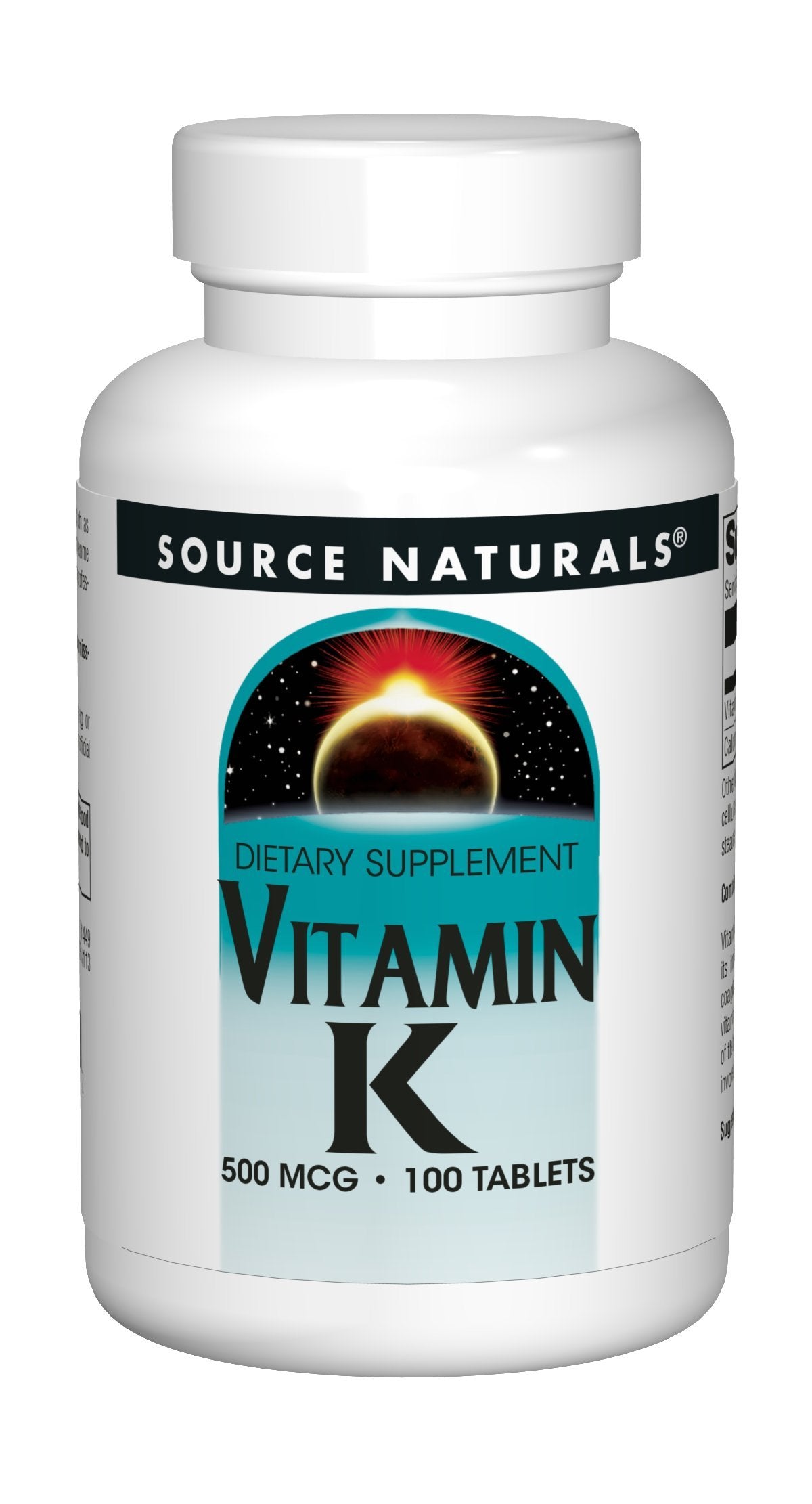 Source Naturals Vitamin K1 200 Tablets