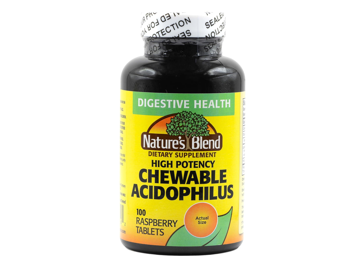 Nature's Blend Acidophilus Probiotic Chewable 100 Count