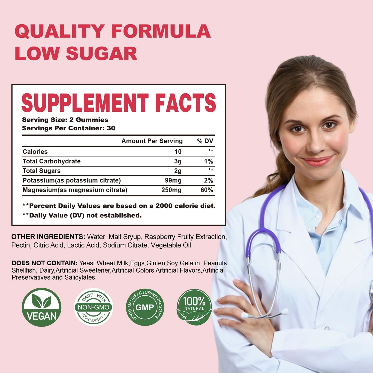 Fleamart Potassium Magnesium Gummies Potassium Citrate 99mg (Gummy) 120
