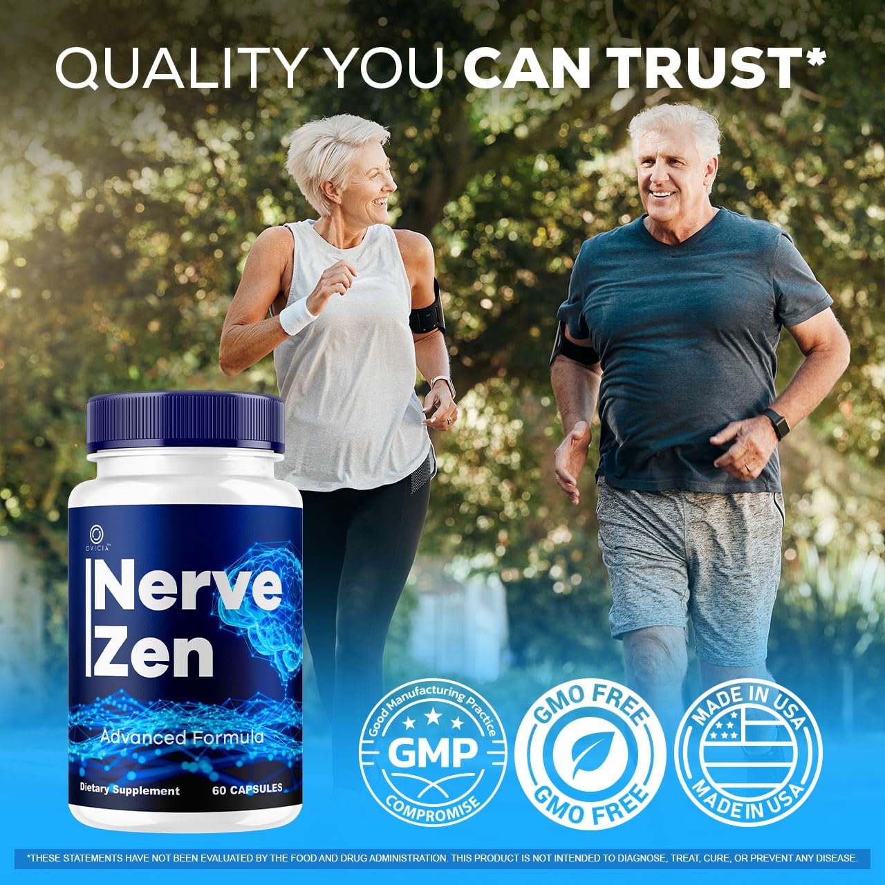 OVICIA NerveZen Advanced Formula Capsules 60 Count