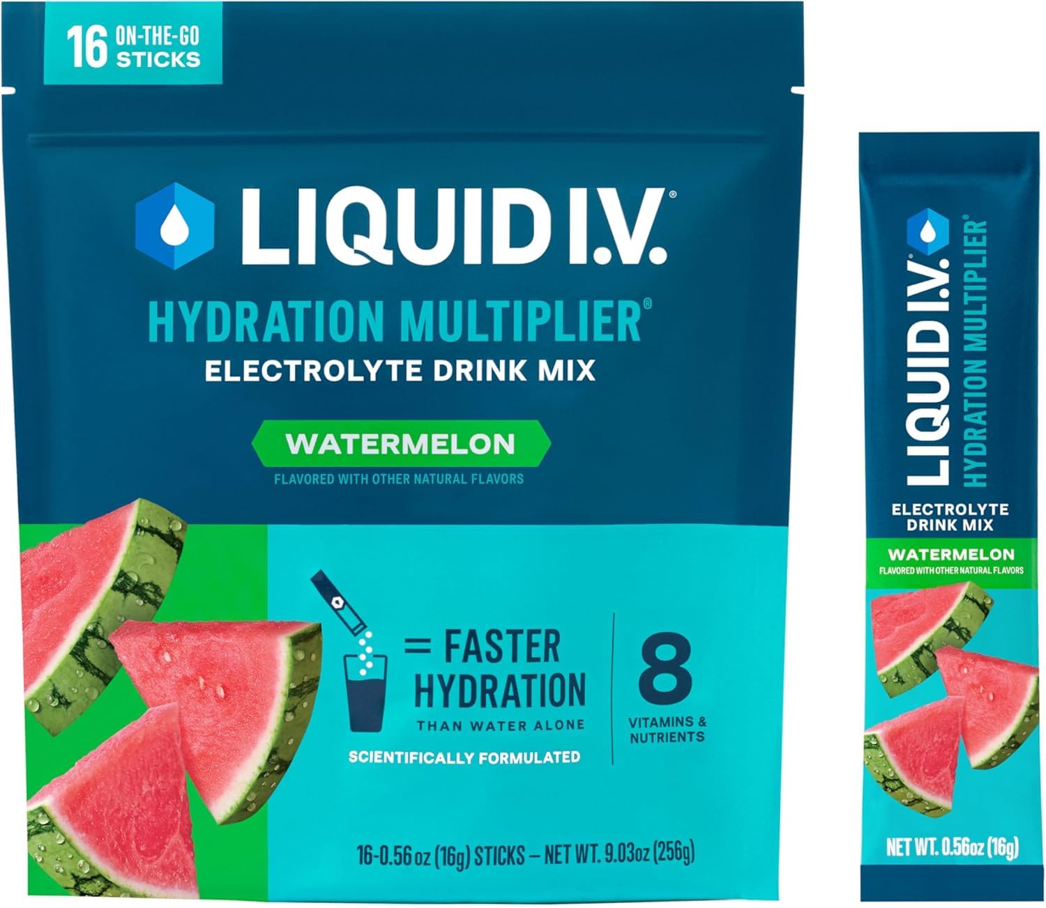 Liquid I.V. Hydration Electrolytes Powder 16 Count