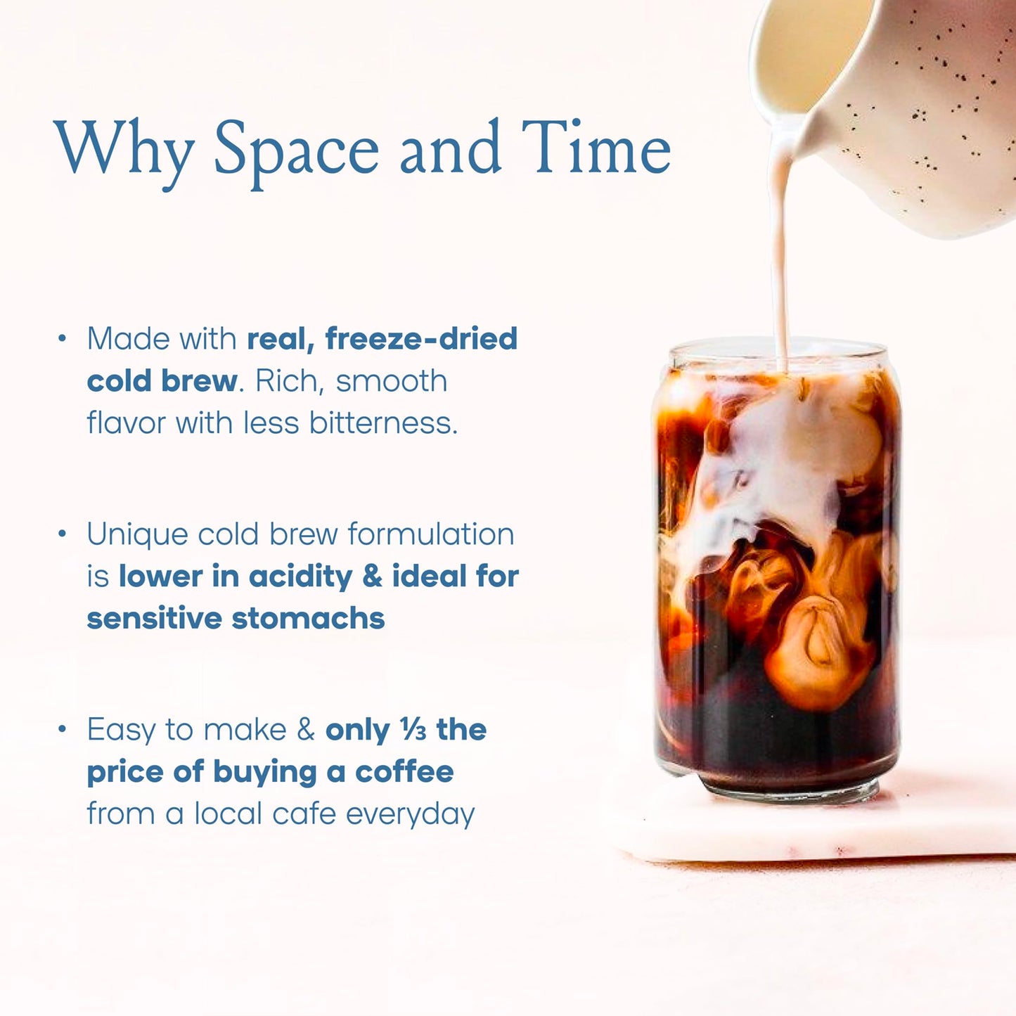 SPACE AND TIME Mushroom Coffee Powder 3.77 Ounce