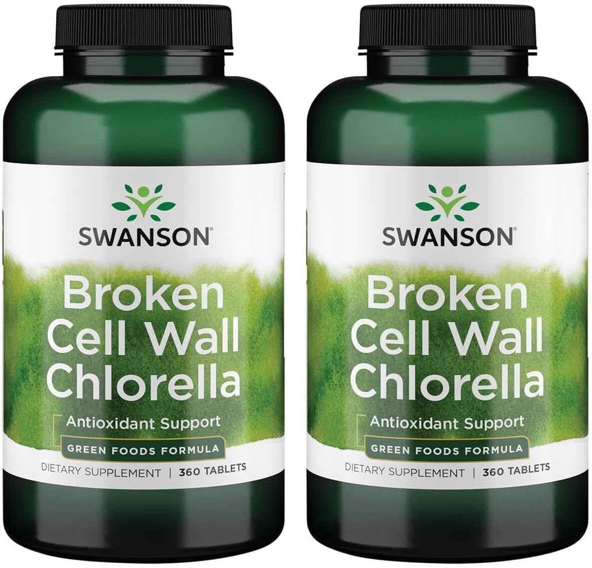 Swanson Broken Cell Wall Chlorella 500 mg Vegan Tablet, 720 Count