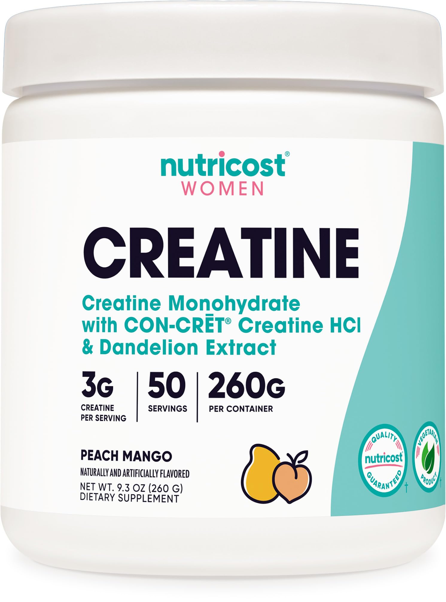 Nutricost Creatine Monohydrate Powder 9.2 Ounces