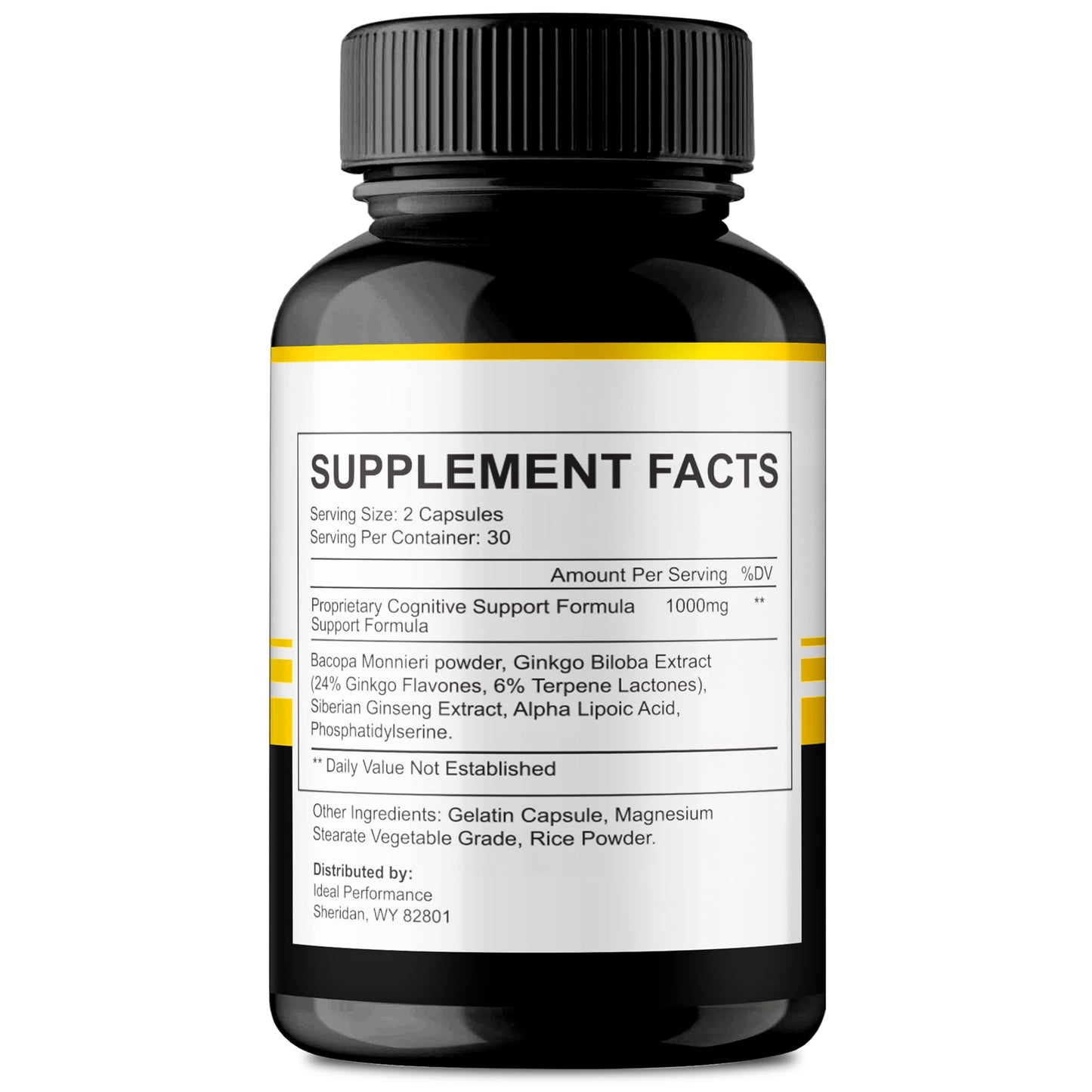 IDEAL PERFORMANCE Mind Boost Capsules, 60 Count