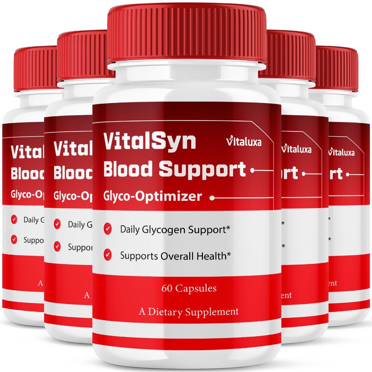 Vitaluxa Vitalsyn Blood Support Glyco Optimizer Capsules 300 Count