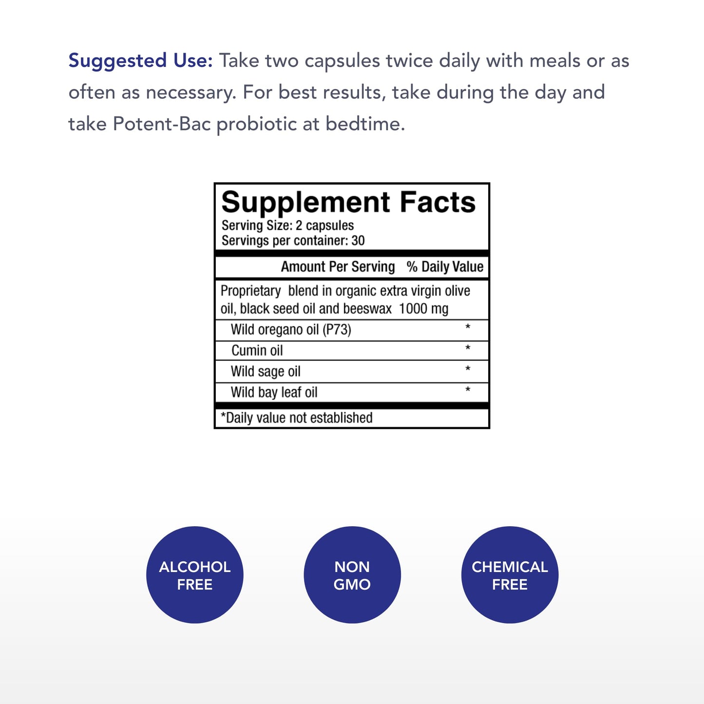 Physician's Strength Orega Slow-Release Capsules, 60 Count