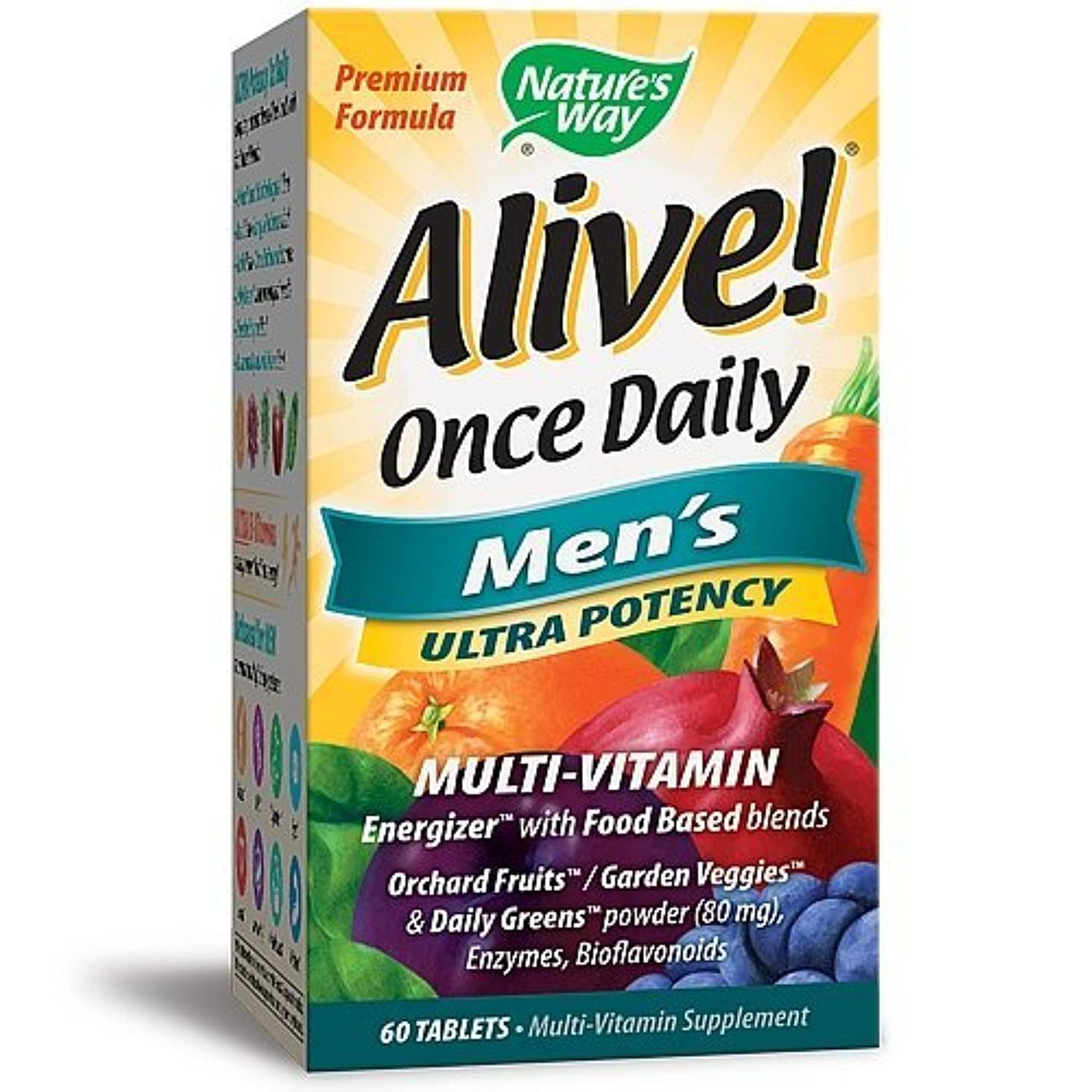 Nature's Way Alive Once Daily Men's Ultra Potency Tablets, 120 Tablets