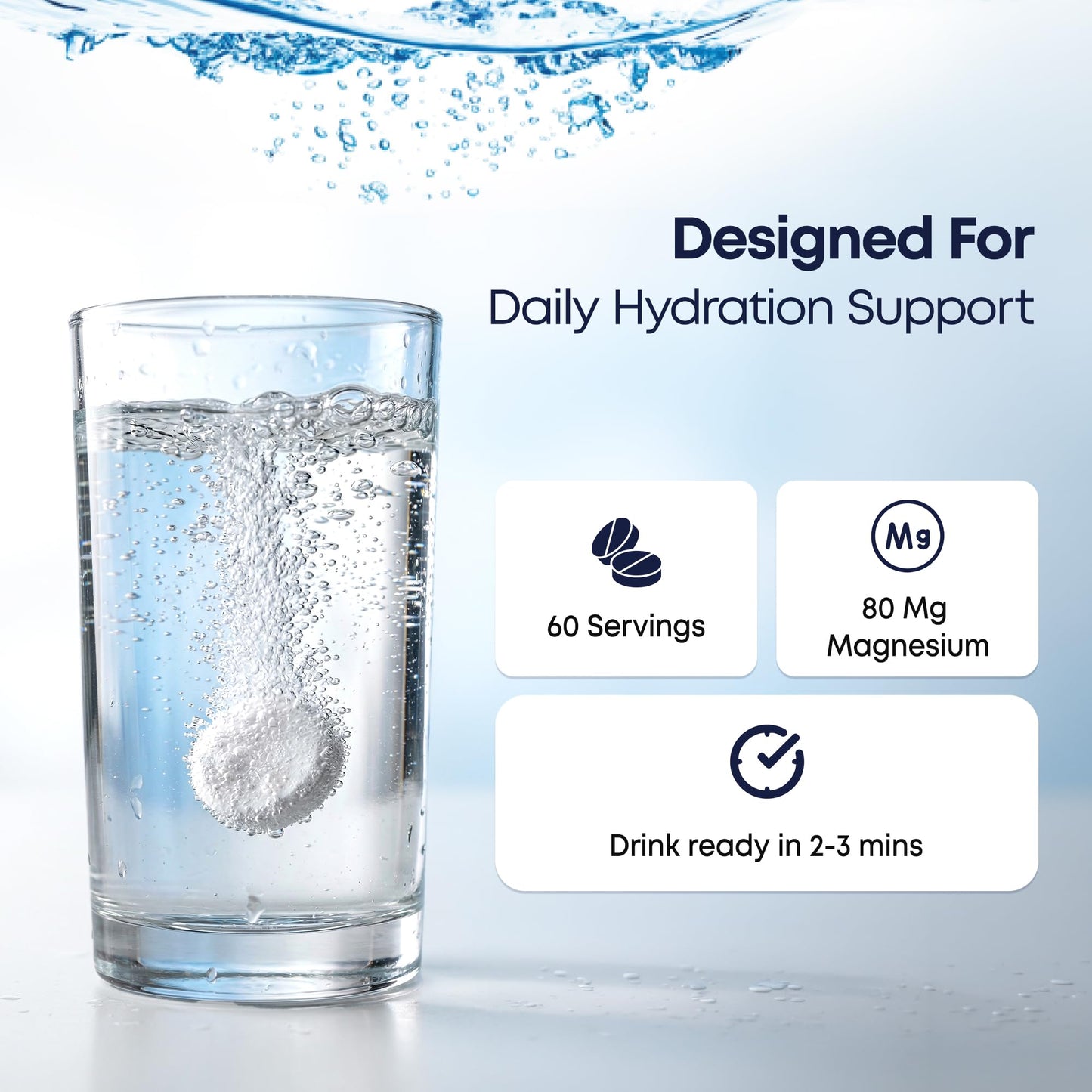 Thriviom H2 Molecular Hydrogen Water Tablets, 60 Count