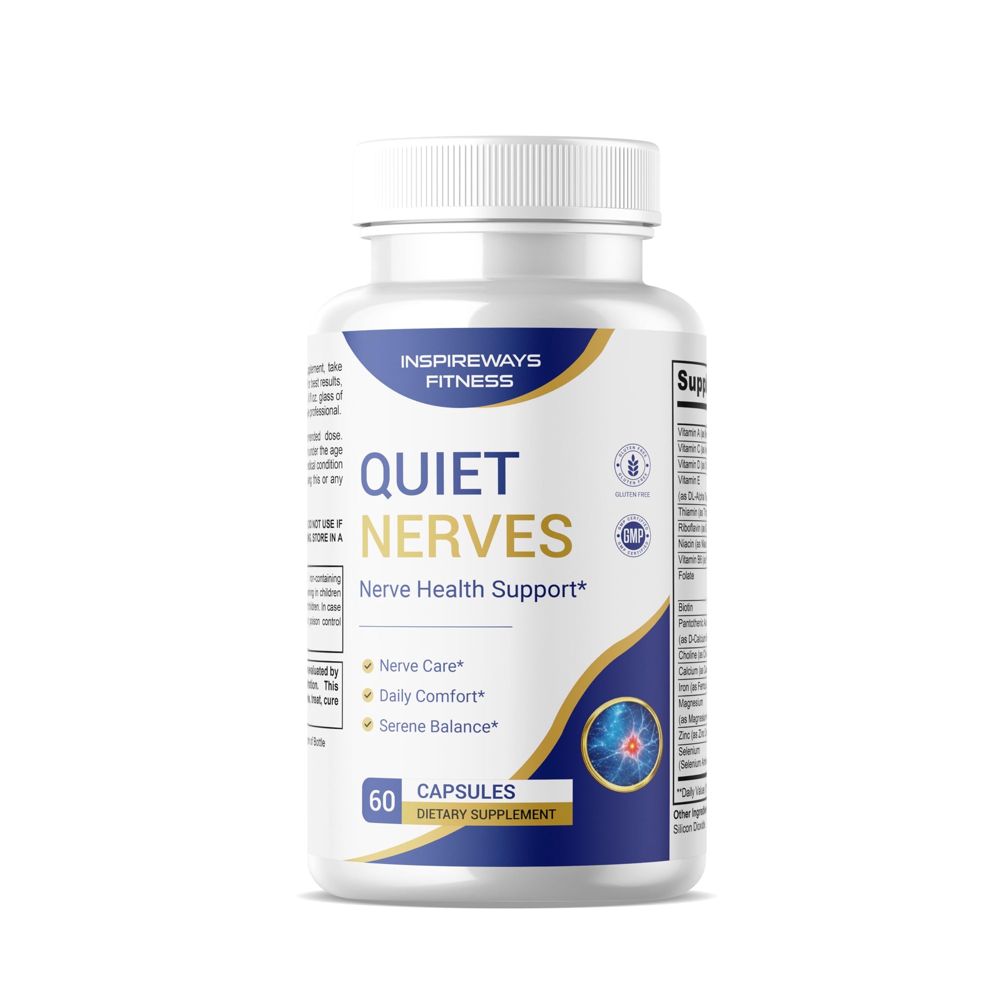 Fitness InspireWays Quiet Nerve Capsule 60 Capsules