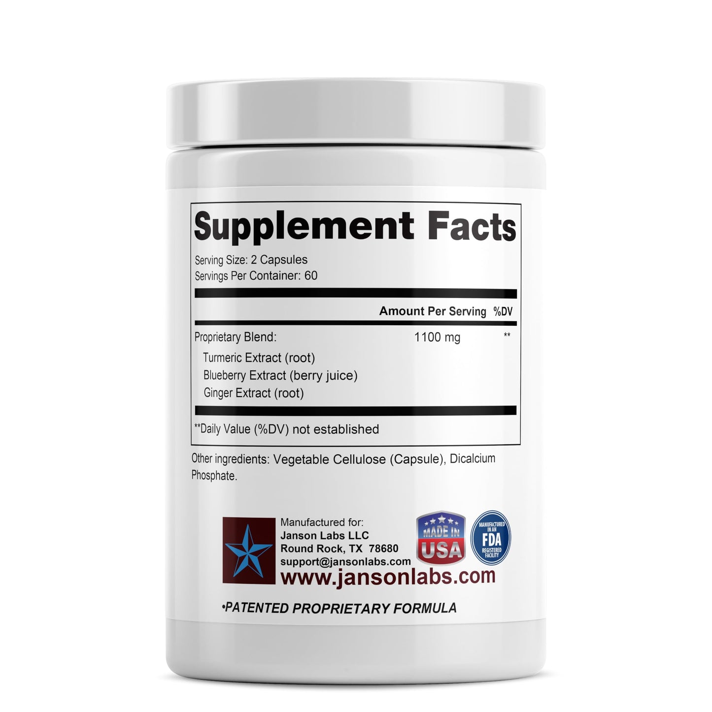 Janson Labs JL-7 Crohn's and Colitis Supplement Capsule 120