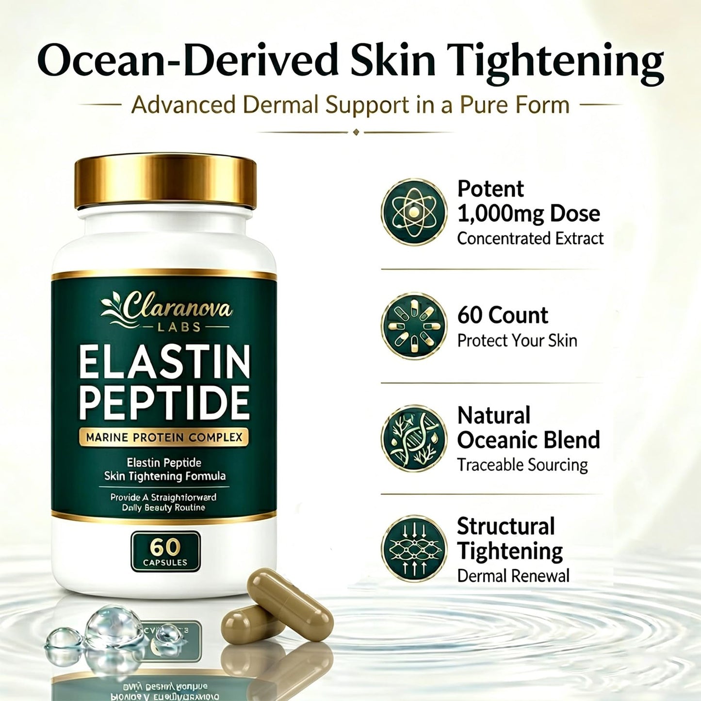 Keikeyo Elastin Peptides Powder 3.5 Ounce