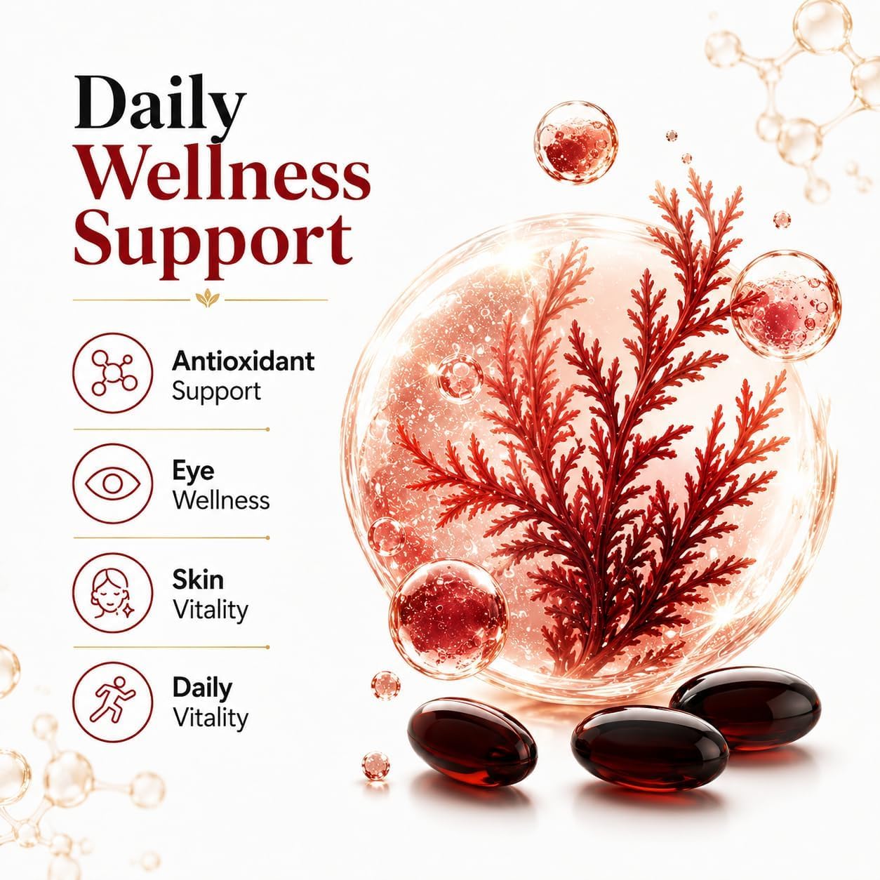 Elvtafu Astaxanthin Softgels 24mg, 240 Softgels