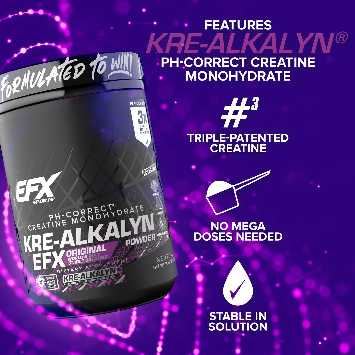 EFX Sports Kre-Alkalyn EFX Powder 14.11